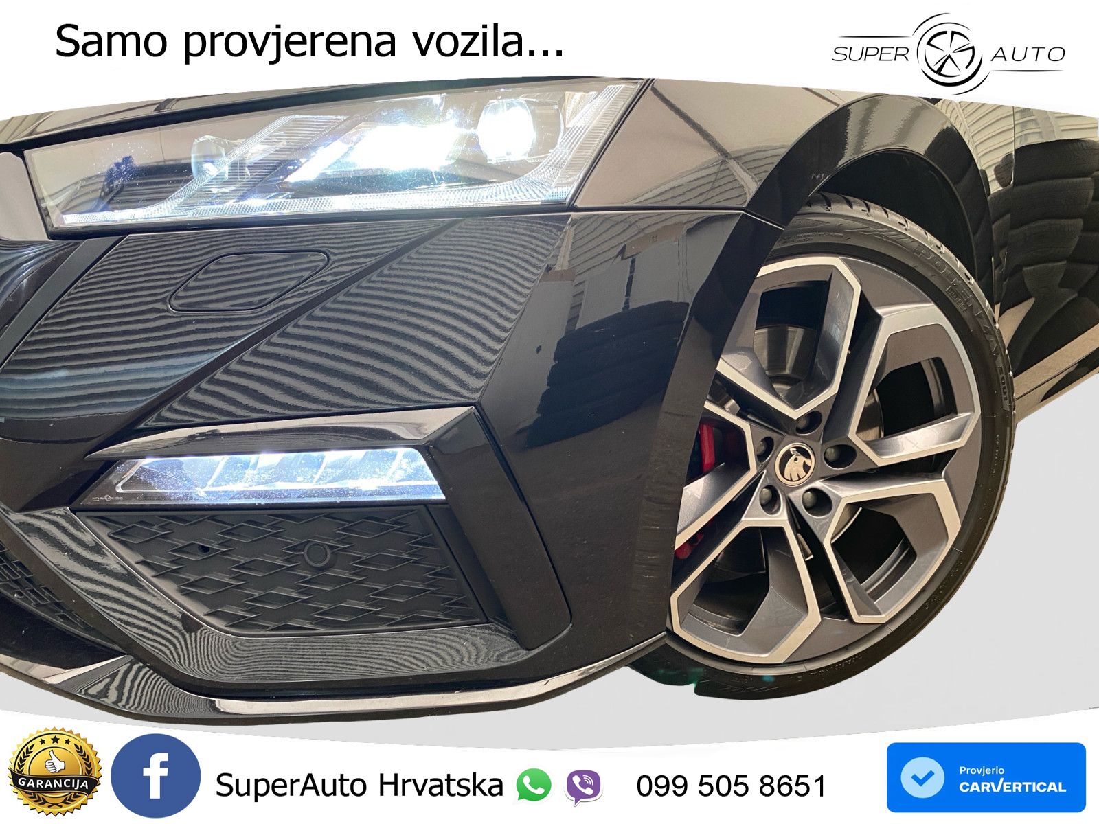 Škoda Octavia Combi RS 2.0 TSI (245 KS) DSG LED+GR SJED+ACC