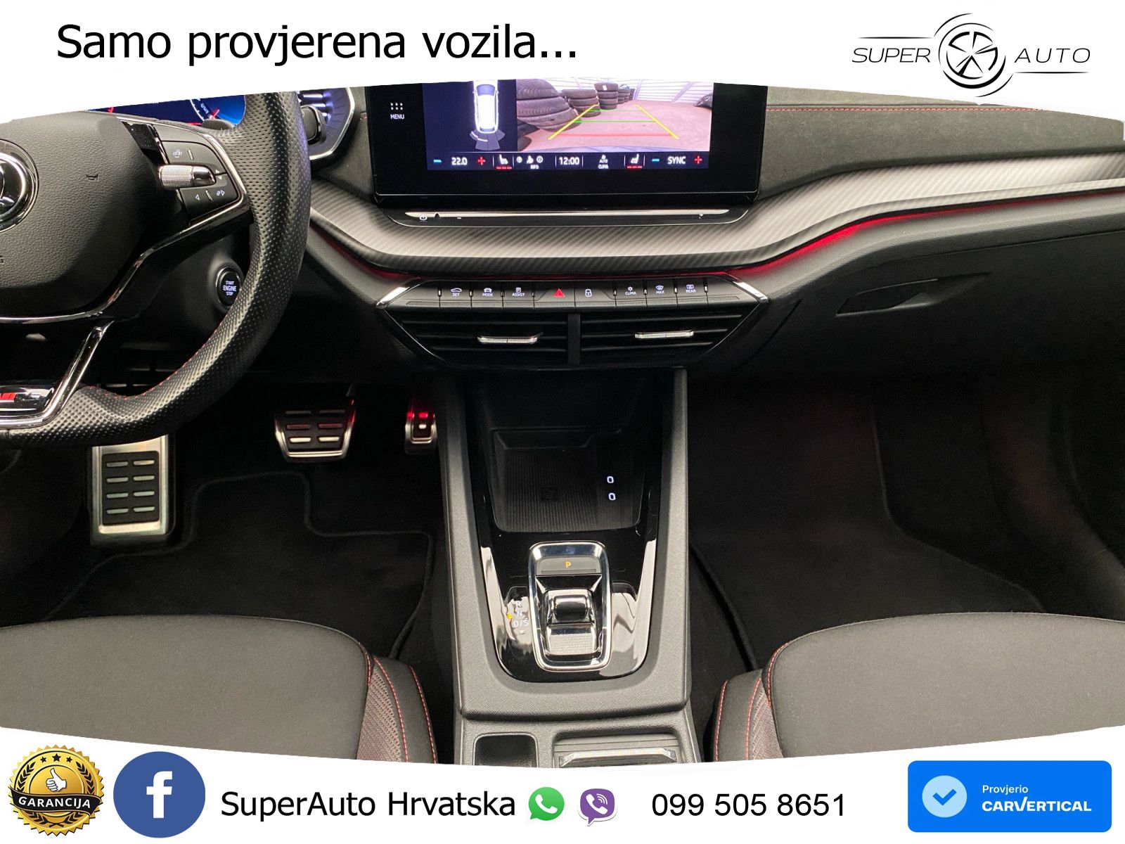 Škoda Octavia Combi RS 2.0 TSI (245 KS) DSG LED+GR SJED+ACC