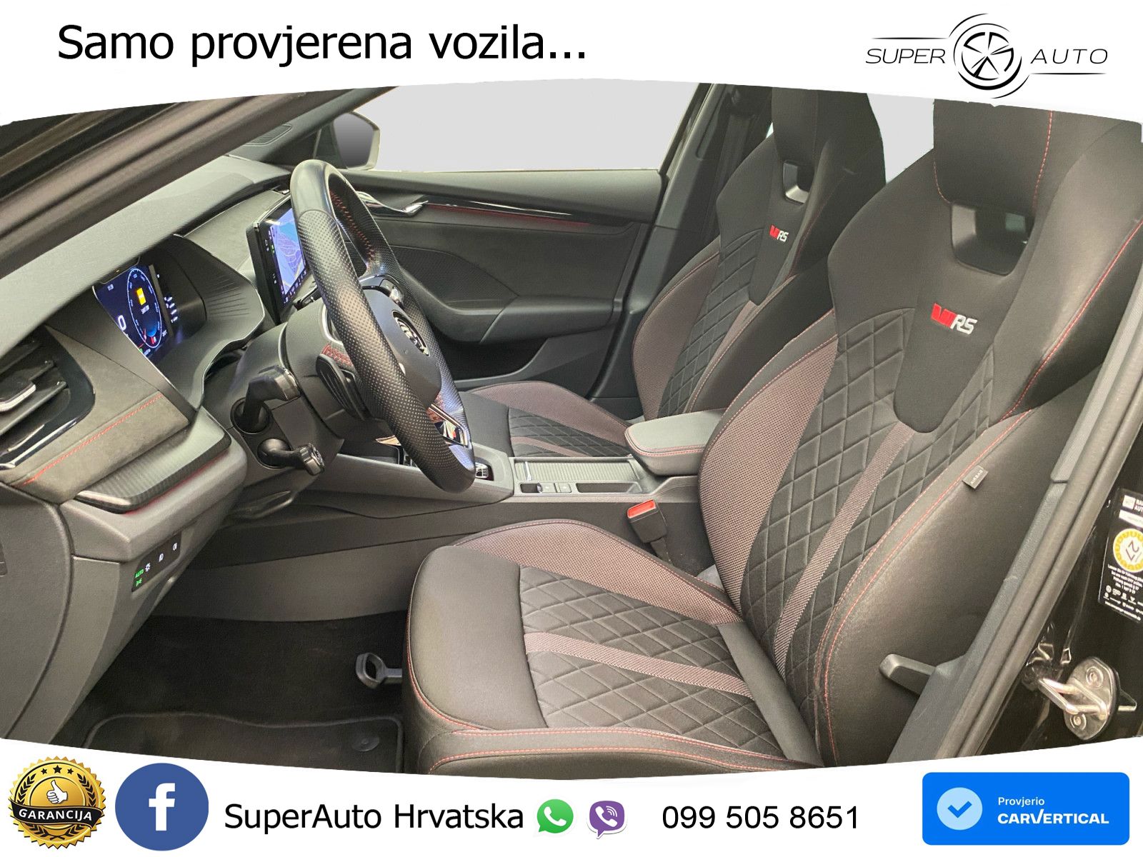 Škoda Octavia Combi RS 2.0 TSI (245 KS) DSG LED+GR SJED+ACC