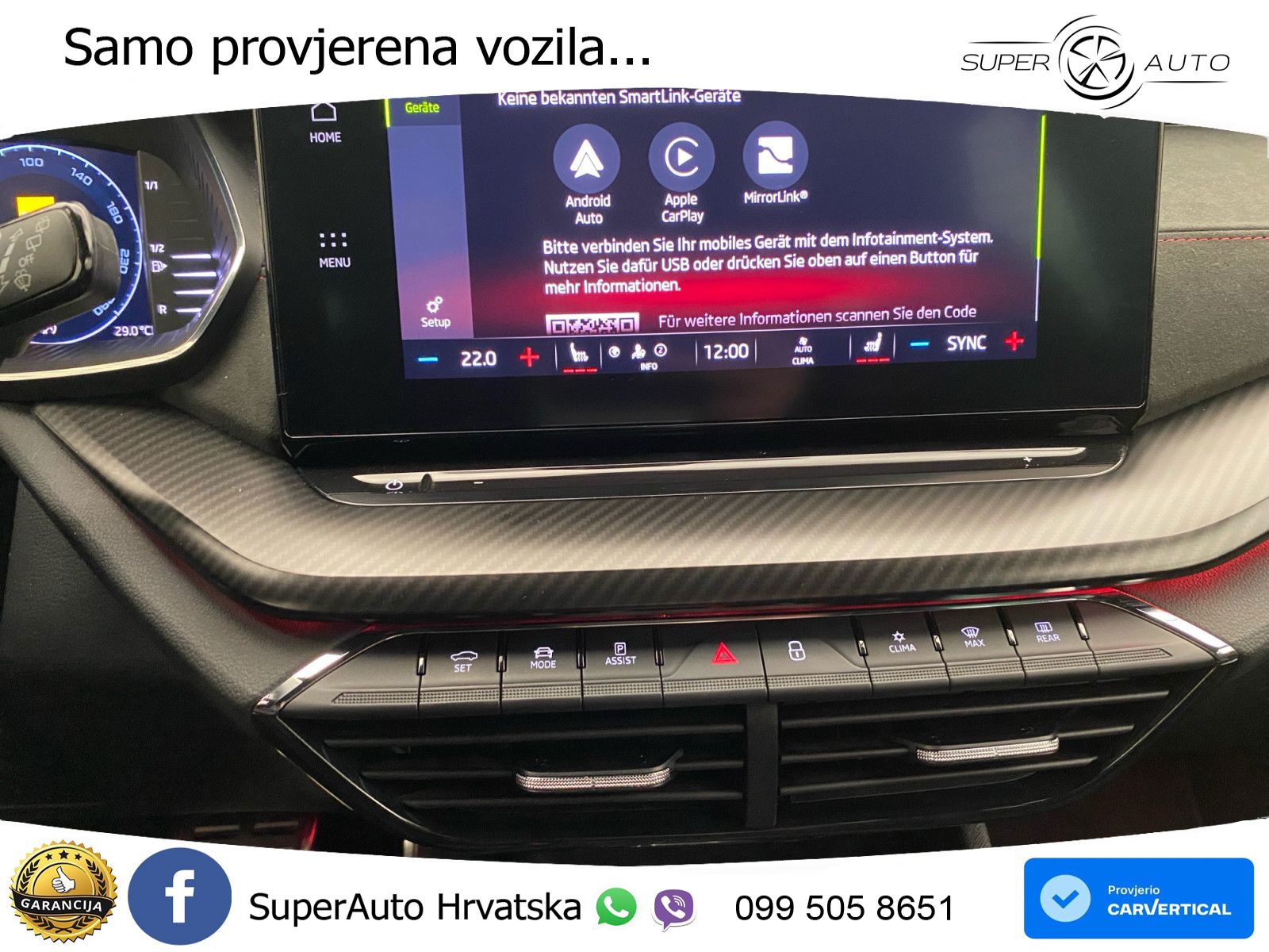 Škoda Octavia Combi RS 2.0 TSI (245 KS) DSG LED+GR SJED+ACC