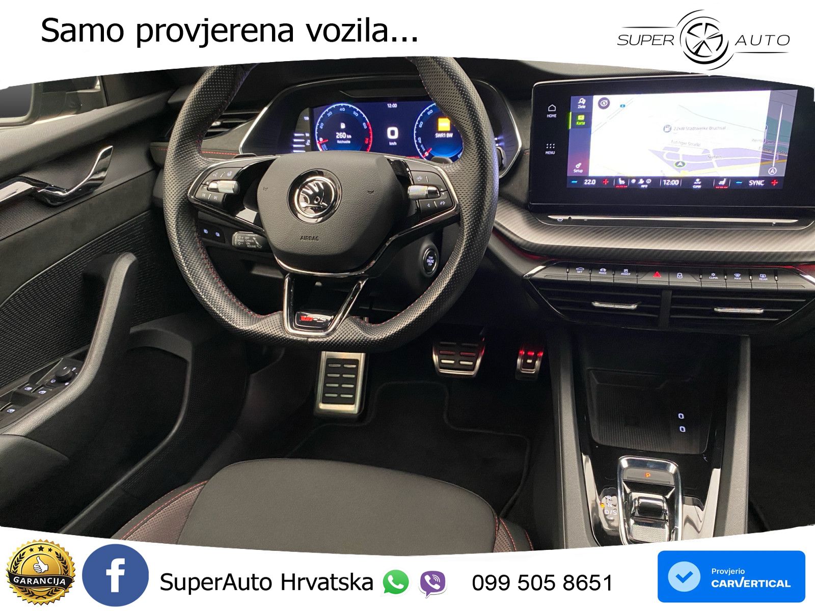 Škoda Octavia Combi RS 2.0 TSI (245 KS) DSG LED+GR SJED+ACC