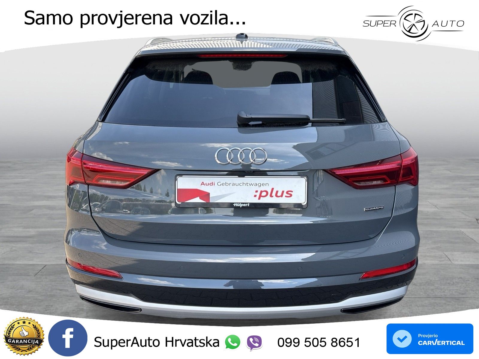 Audi Q3 40 TDI (193 KS) quattro S tronic advanced LED+GR SJED+ACC