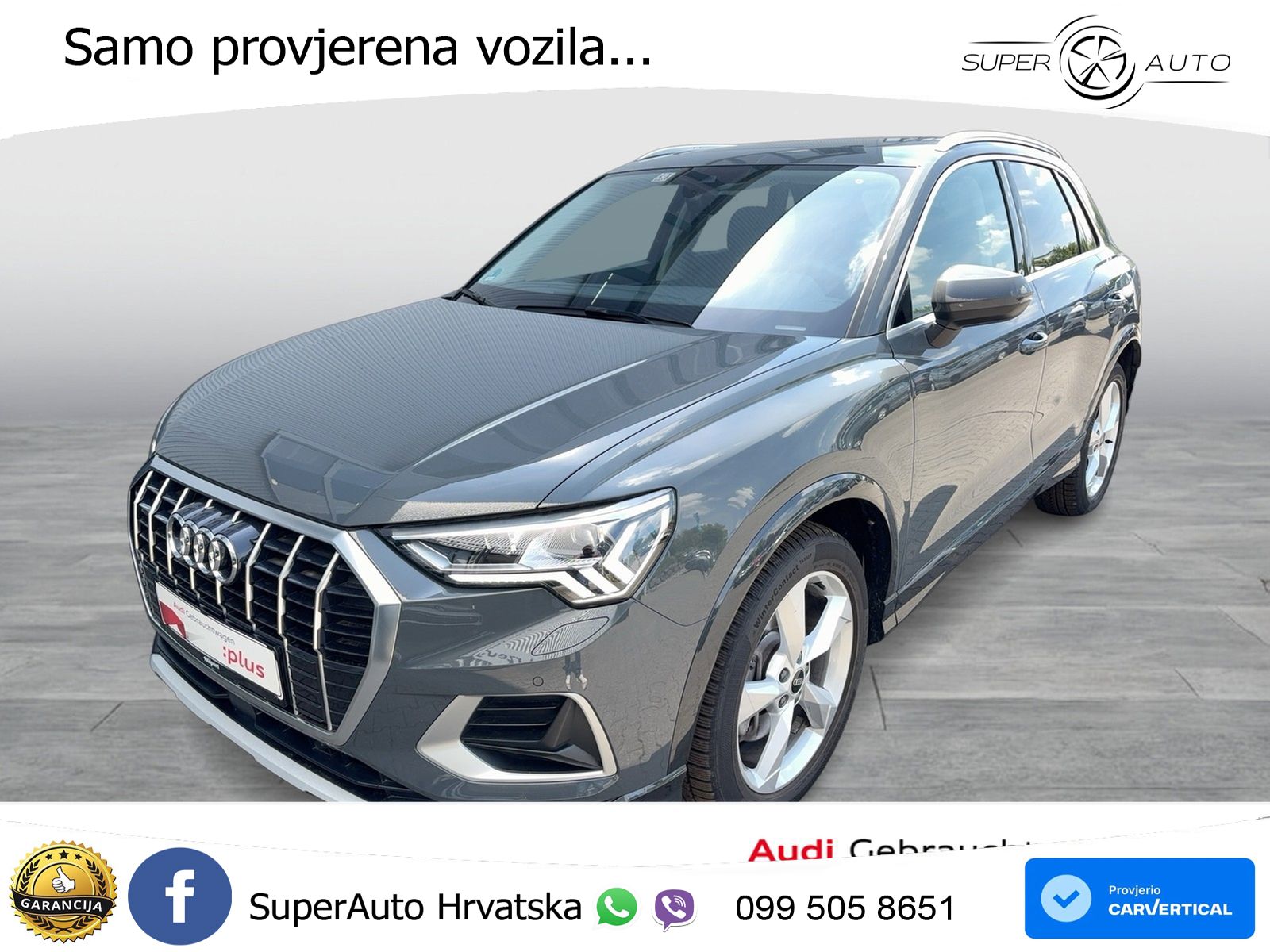 Audi Q3 40 TDI (193 KS) quattro S tronic advanced LED+GR SJED+ACC