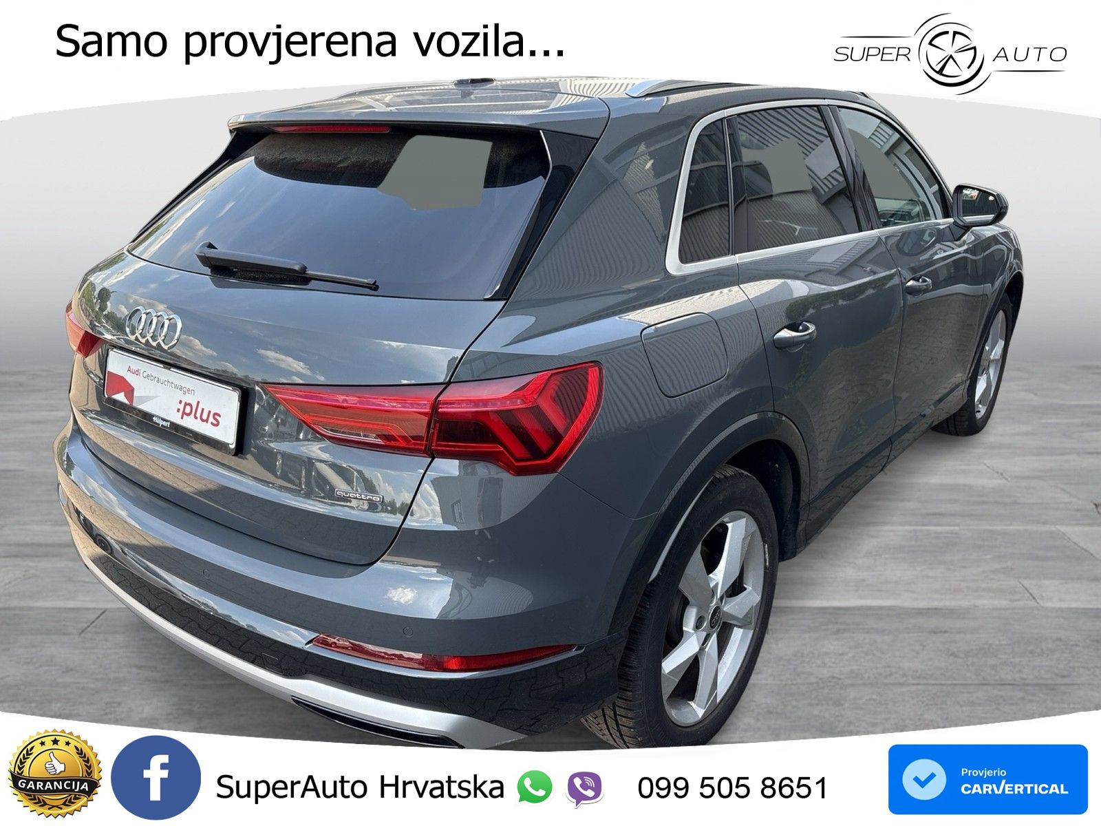 Audi Q3 40 TDI (193 KS) quattro S tronic advanced LED+GR SJED+ACC