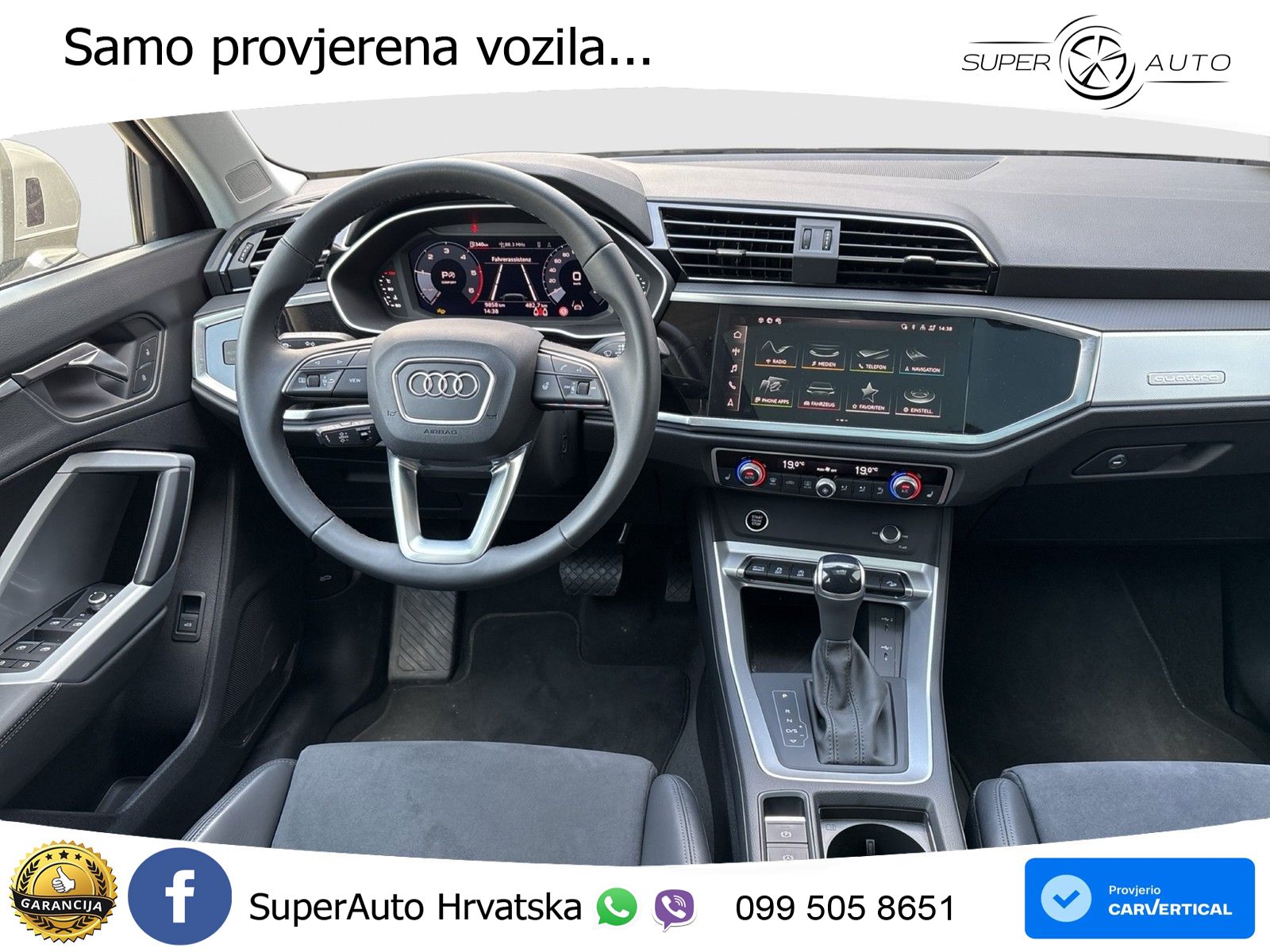 Audi Q3 40 TDI (193 KS) quattro S tronic advanced LED+GR SJED+ACC