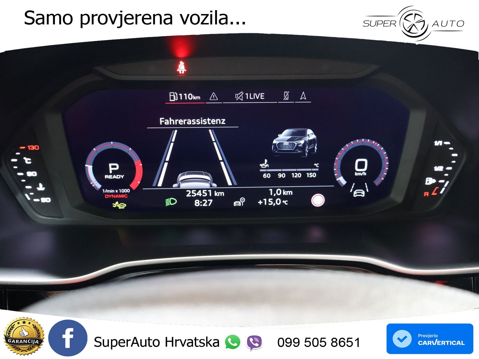 Audi Q3 Sportback 35 TDI (150 KS) S tronic MATRIX+GR SJED+KAM