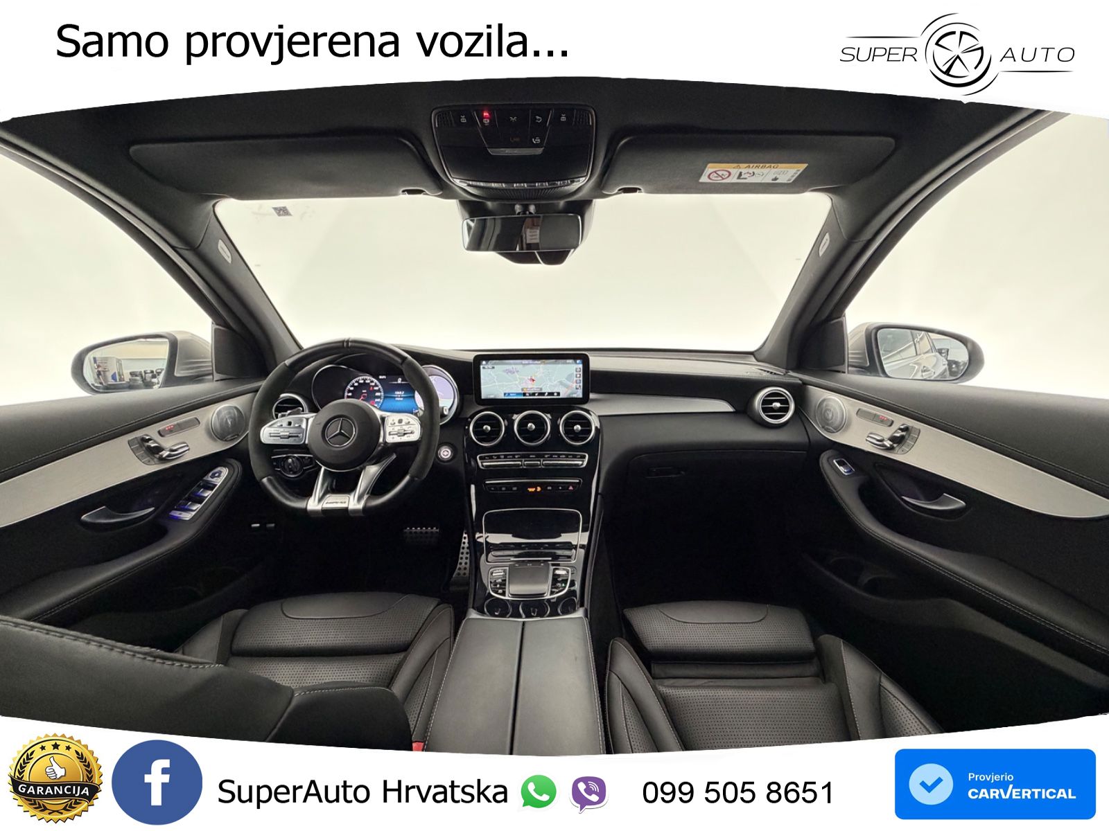 Mercedes AMG GLC 43 V6 (390 KS) 4MATIC TCT LED+GR SJED+ACC