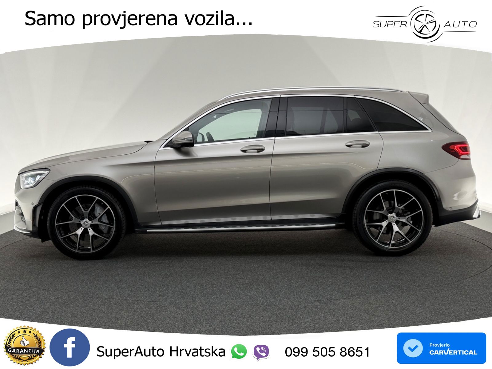 Mercedes AMG GLC 43 V6 (390 KS) 4MATIC TCT LED+GR SJED+ACC