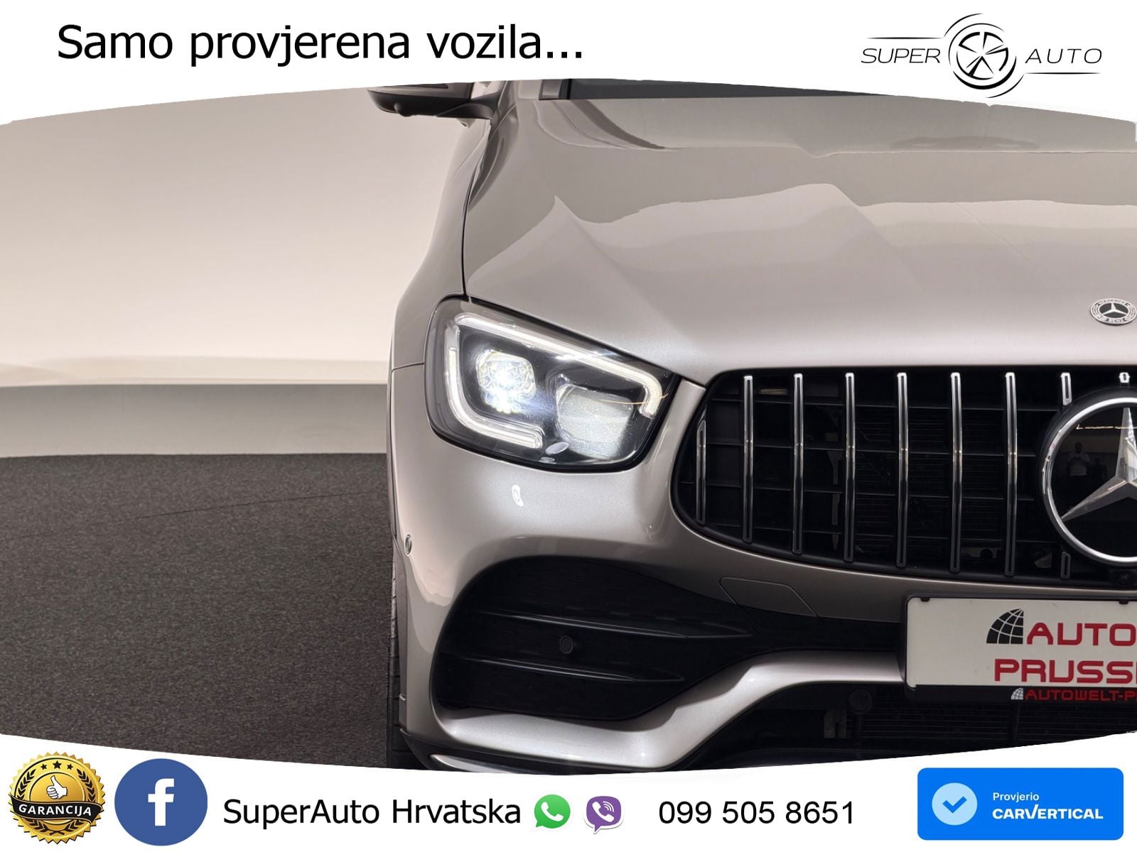 Mercedes AMG GLC 43 V6 (390 KS) 4MATIC TCT LED+GR SJED+ACC
