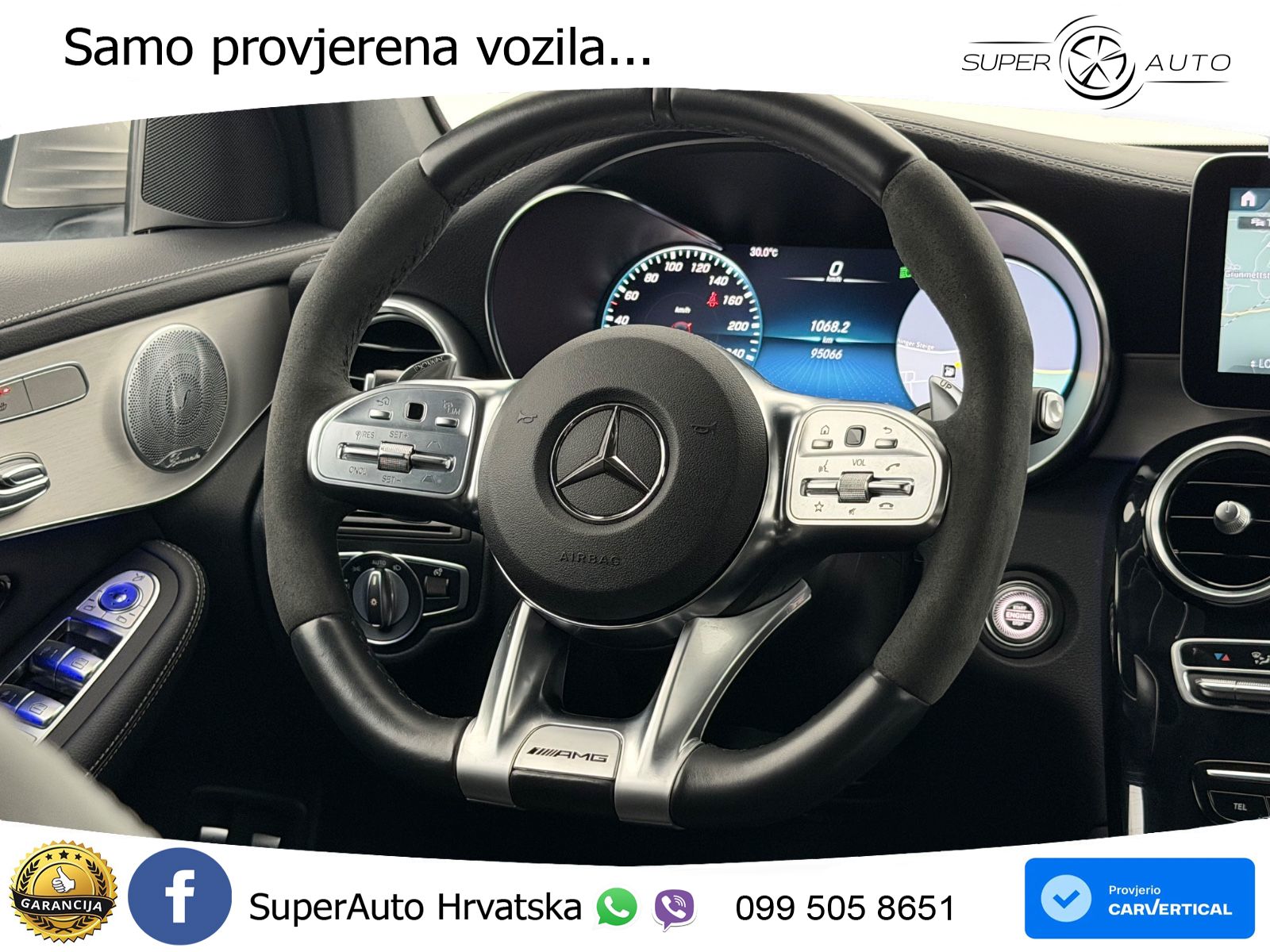 Mercedes AMG GLC 43 V6 (390 KS) 4MATIC TCT LED+GR SJED+ACC