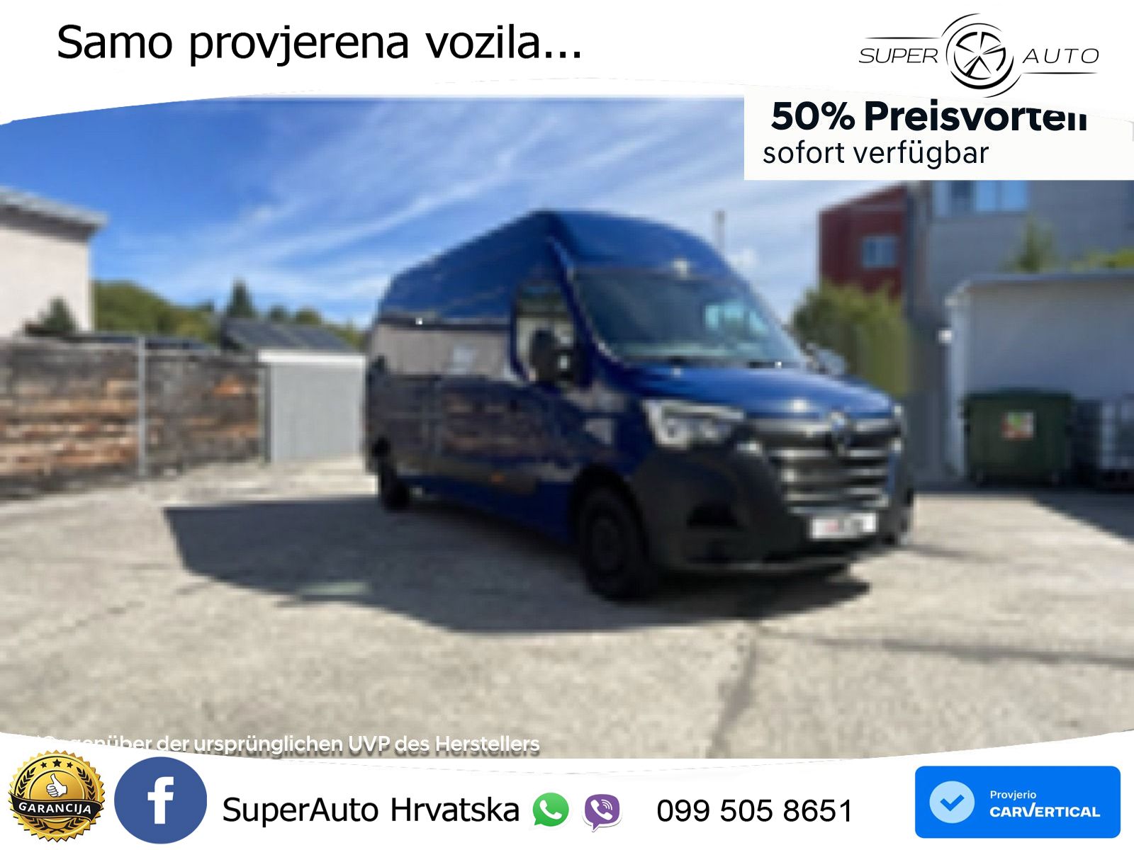 Renault Master Kastenwagen FWD Kasten KOMFORT L3H3 3,5t 179 KS