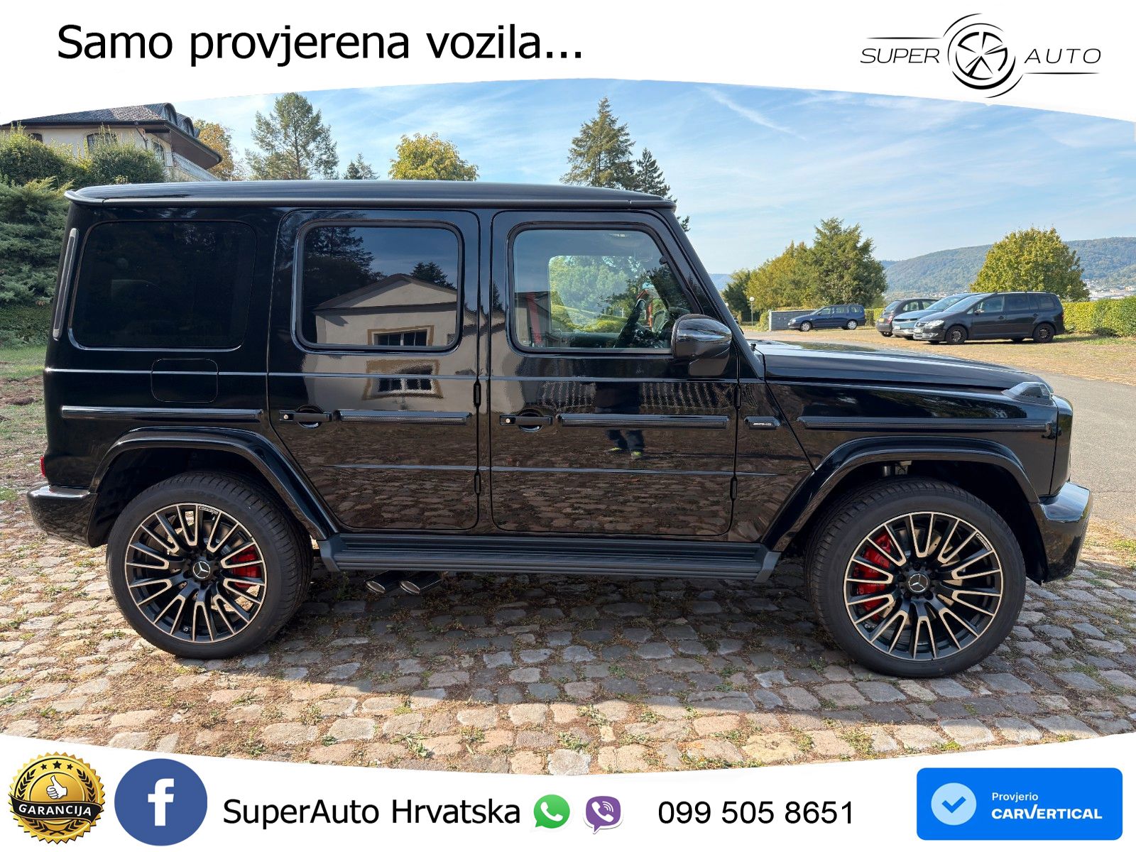 Mercedes AMG G 63 Long V8 (585 KS) 4MATIC 9G-TRONIC AMG SPEEDSHIFT TCT Manufaktur ZRAČNI+ACC+GR SJED+360+PANO