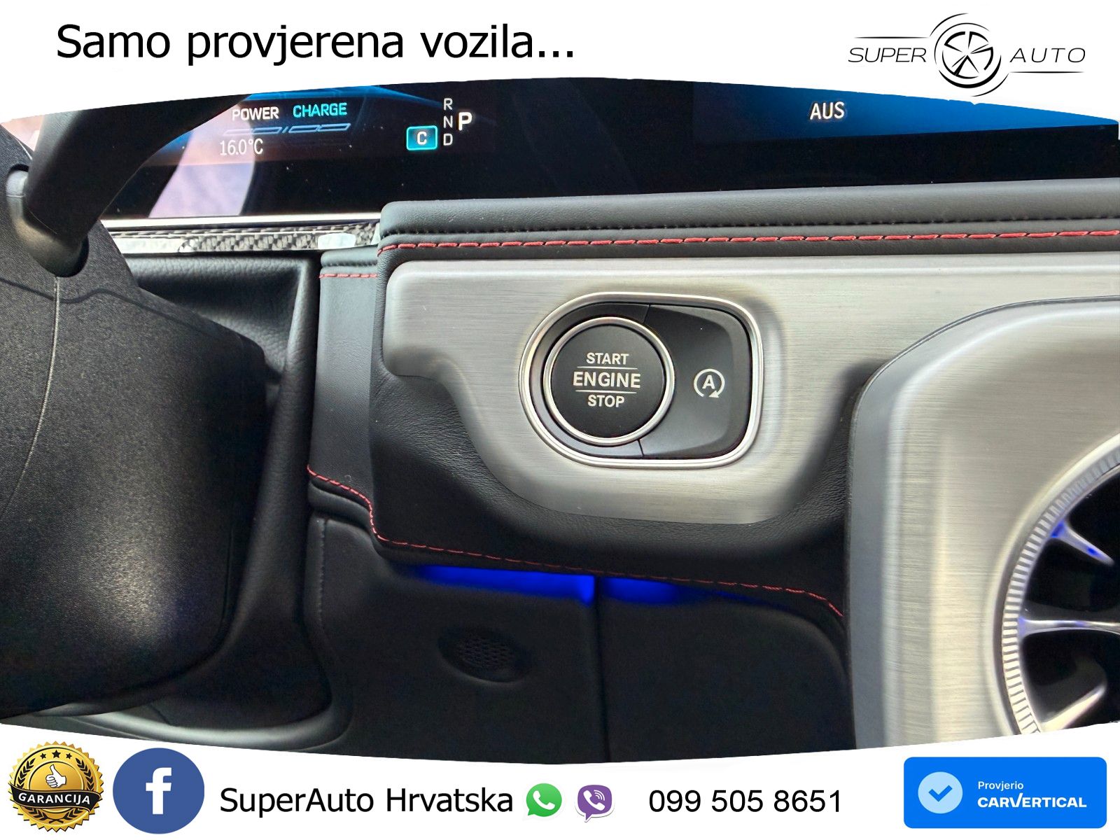 Mercedes AMG G 63 Long V8 (585 KS) 4MATIC 9G-TRONIC AMG SPEEDSHIFT TCT Manufaktur ZRAČNI+ACC+GR SJED+360+PANO