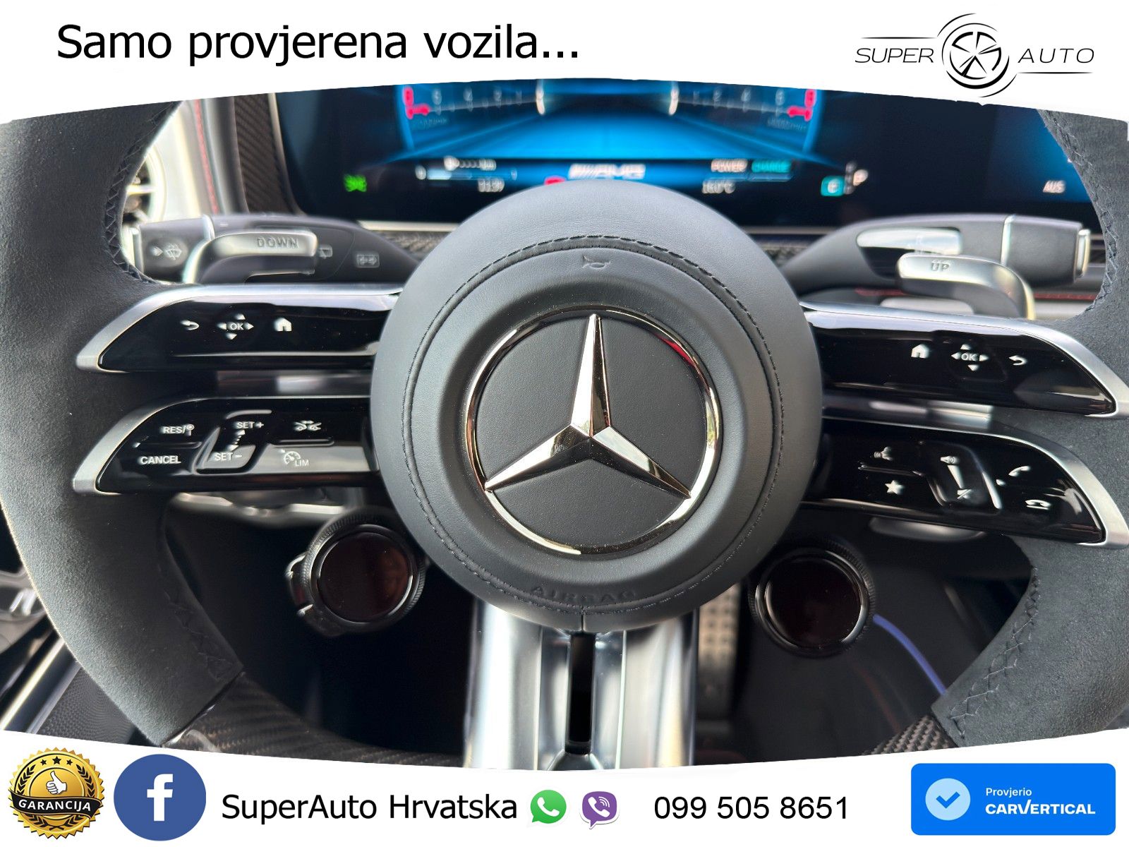 Mercedes AMG G 63 Long V8 (585 KS) 4MATIC 9G-TRONIC AMG SPEEDSHIFT TCT Manufaktur ZRAČNI+ACC+GR SJED+360+PANO