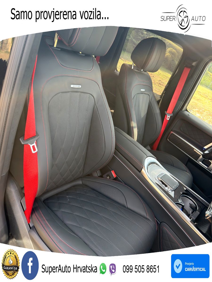 Mercedes AMG G 63 Long V8 (585 KS) 4MATIC 9G-TRONIC AMG SPEEDSHIFT TCT Manufaktur ZRAČNI+ACC+GR SJED+360+PANO