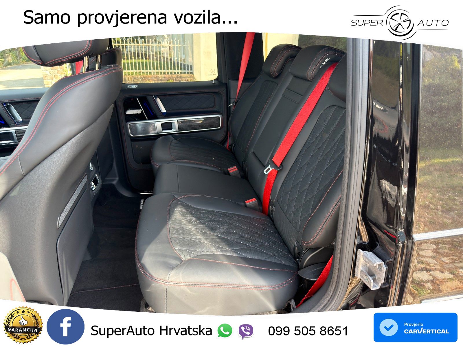 Mercedes AMG G 63 Long V8 (585 KS) 4MATIC 9G-TRONIC AMG SPEEDSHIFT TCT Manufaktur ZRAČNI+ACC+GR SJED+360+PANO