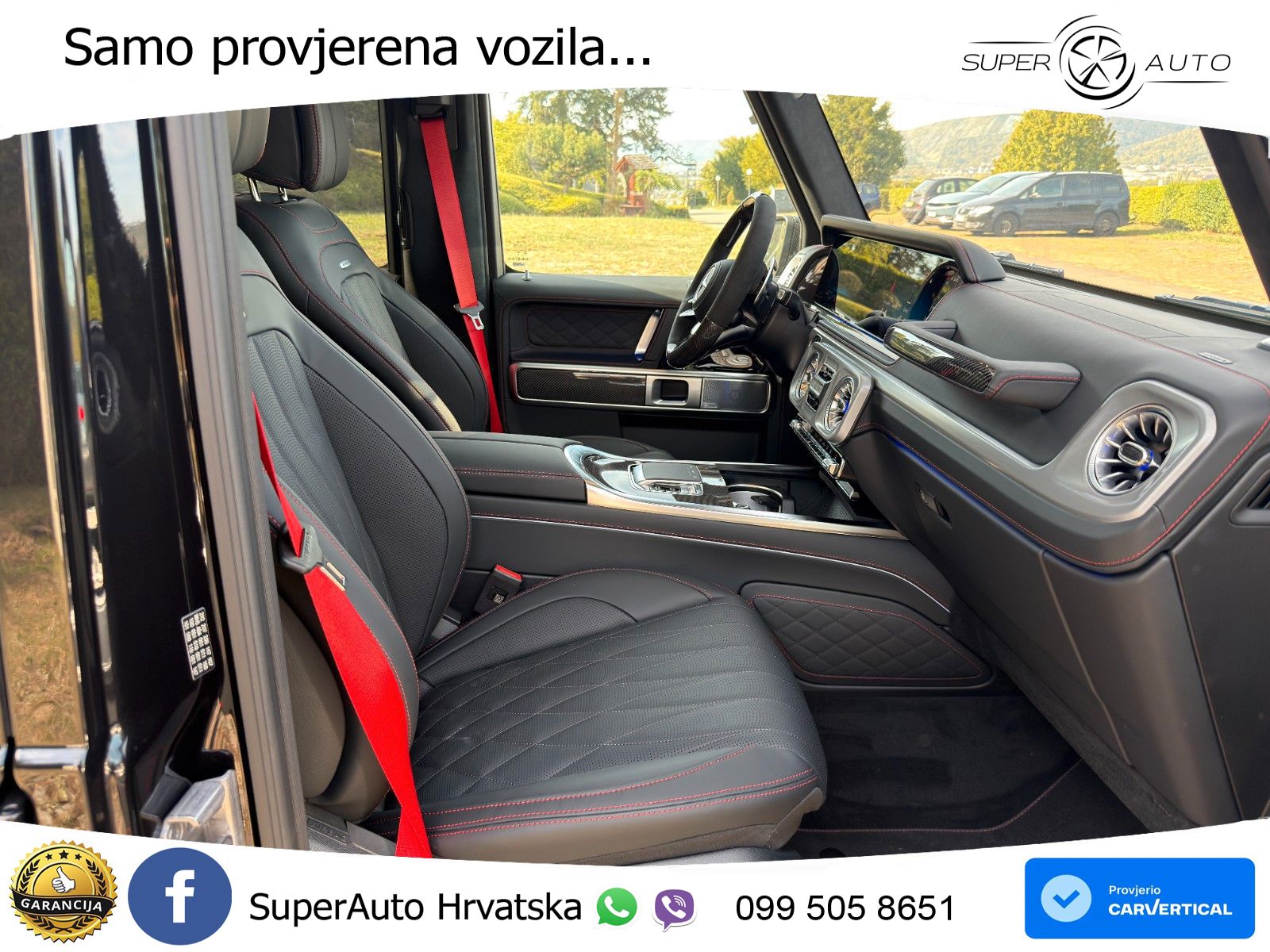 Mercedes AMG G 63 Long V8 (585 KS) 4MATIC 9G-TRONIC AMG SPEEDSHIFT TCT Manufaktur ZRAČNI+ACC+GR SJED+360+PANO