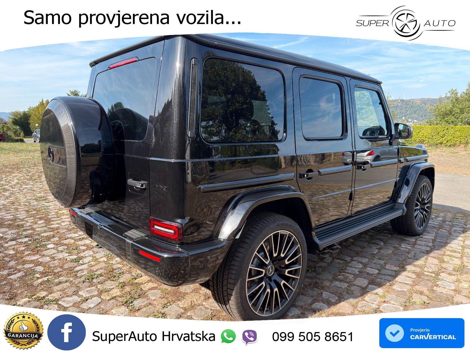 Mercedes AMG G 63 Long V8 (585 KS) 4MATIC 9G-TRONIC AMG SPEEDSHIFT TCT Manufaktur ZRAČNI+ACC+GR SJED+360+PANO