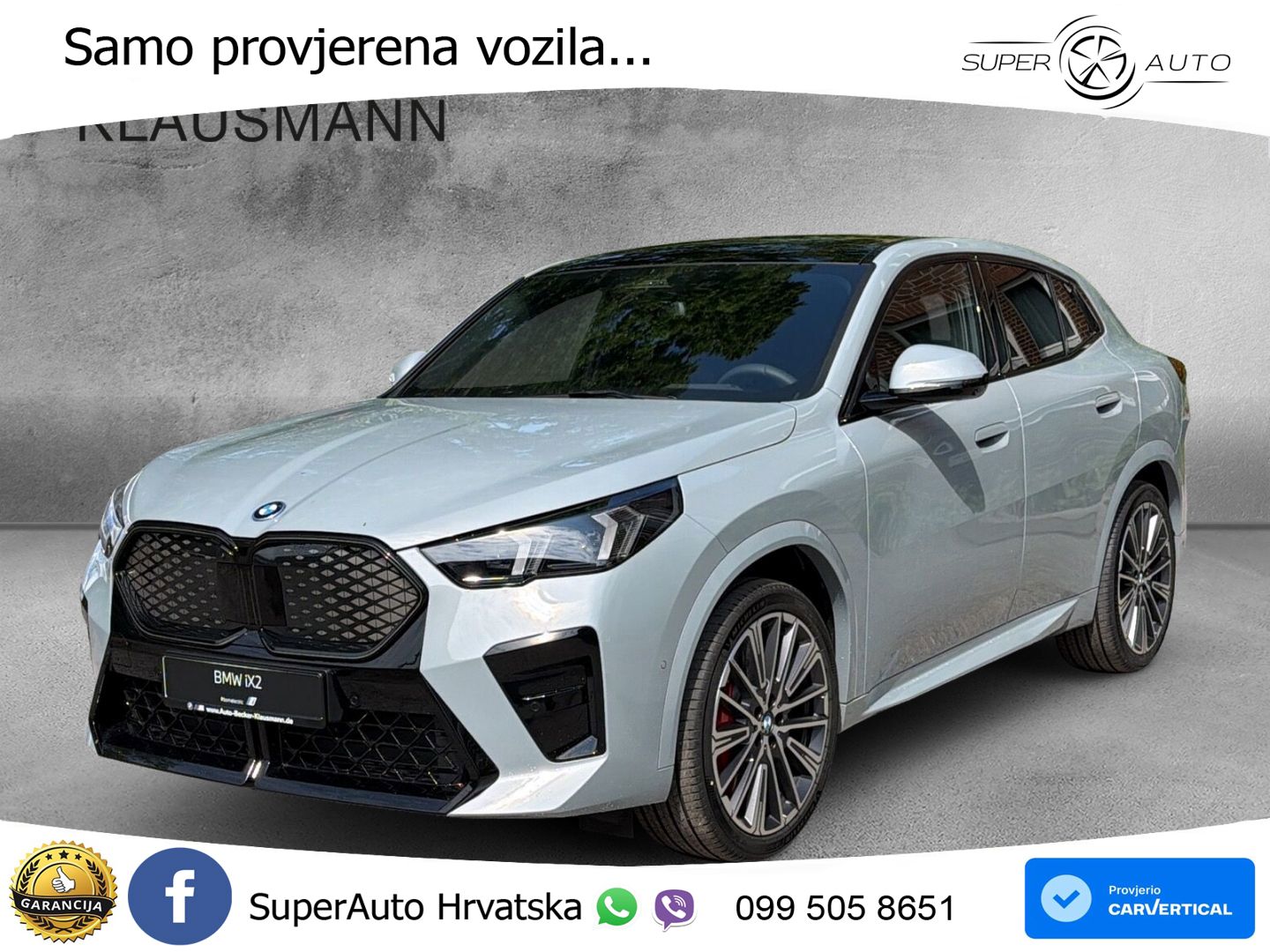 BMW iX2 66.5 kWh (313 KS) xDrive30