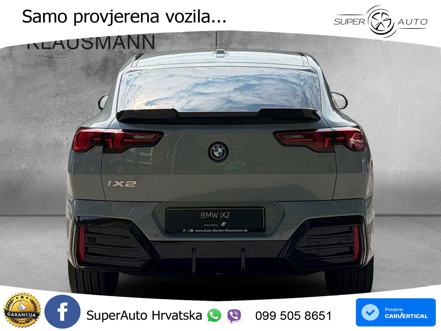 BMW iX2 66.5 kWh (313 KS) xDrive30