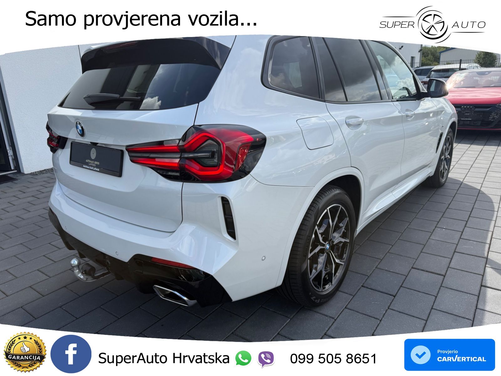 BMW X3 30d xDrive Steptronic M Sport LED+GR SJED+ACC