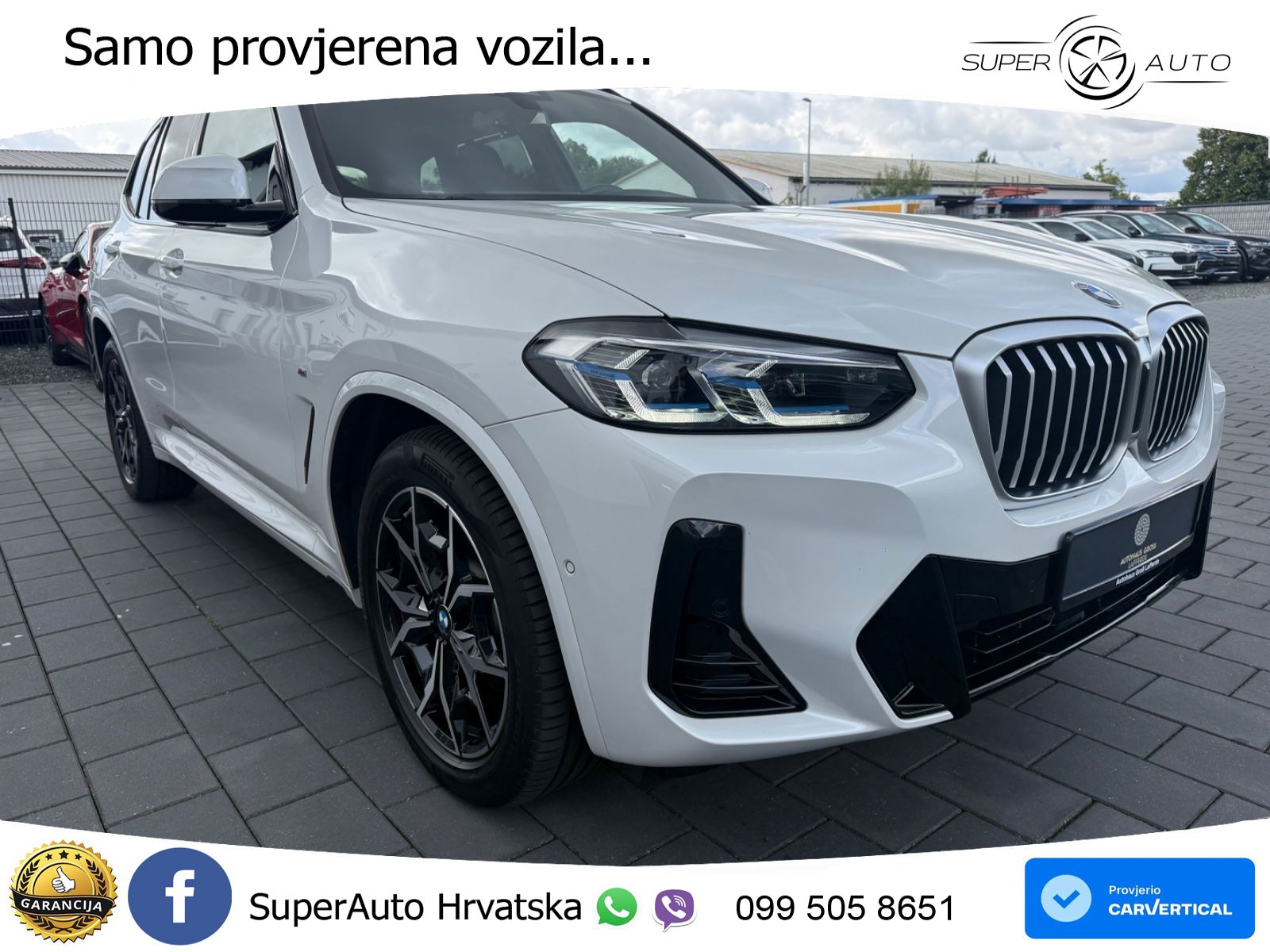 BMW X3 30d xDrive Steptronic M Sport LED+GR SJED+ACC