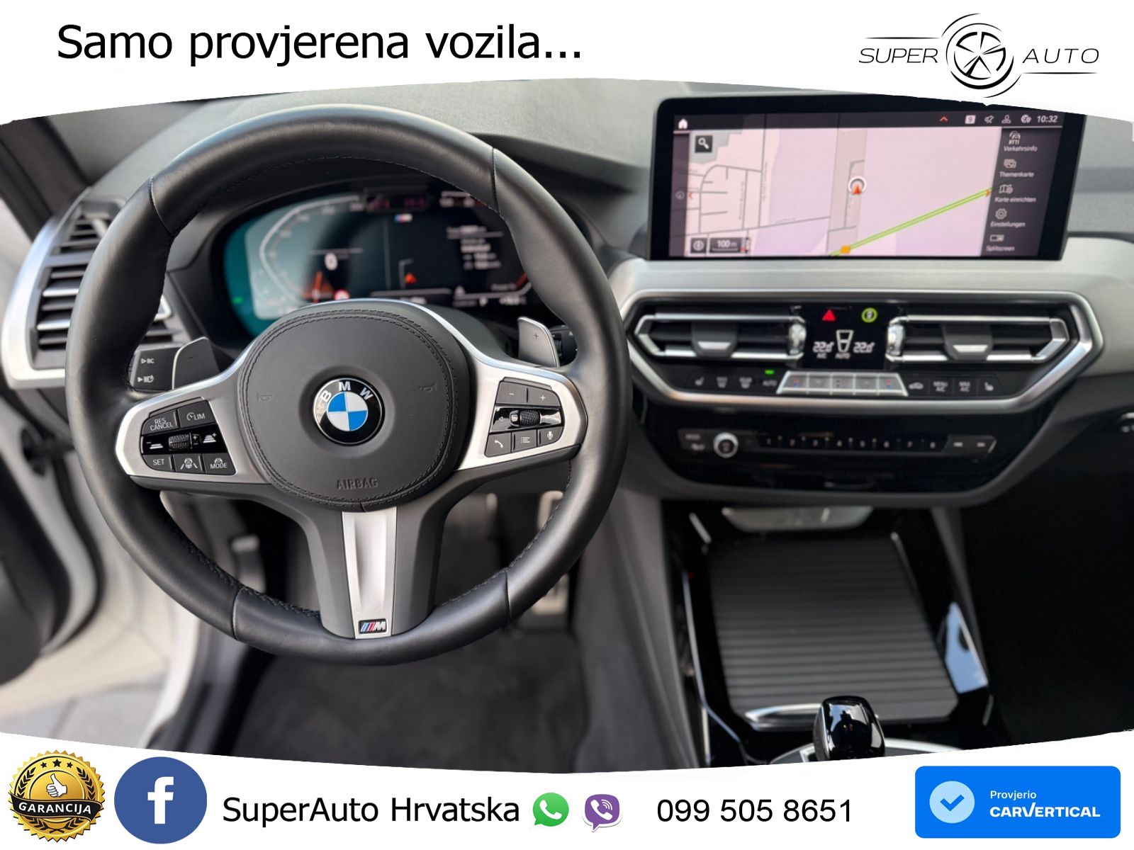 BMW X3 30d xDrive Steptronic M Sport LED+GR SJED+ACC