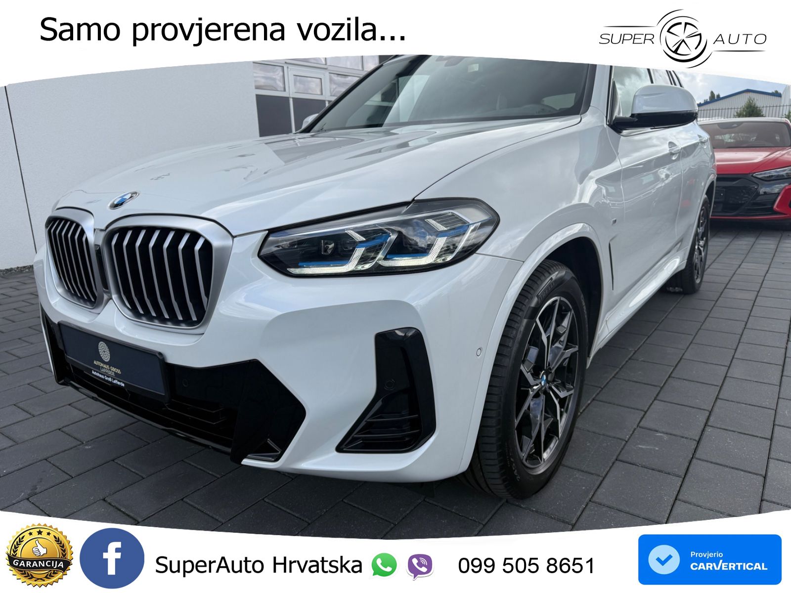 BMW X3 30d xDrive Steptronic M Sport LED+GR SJED+ACC