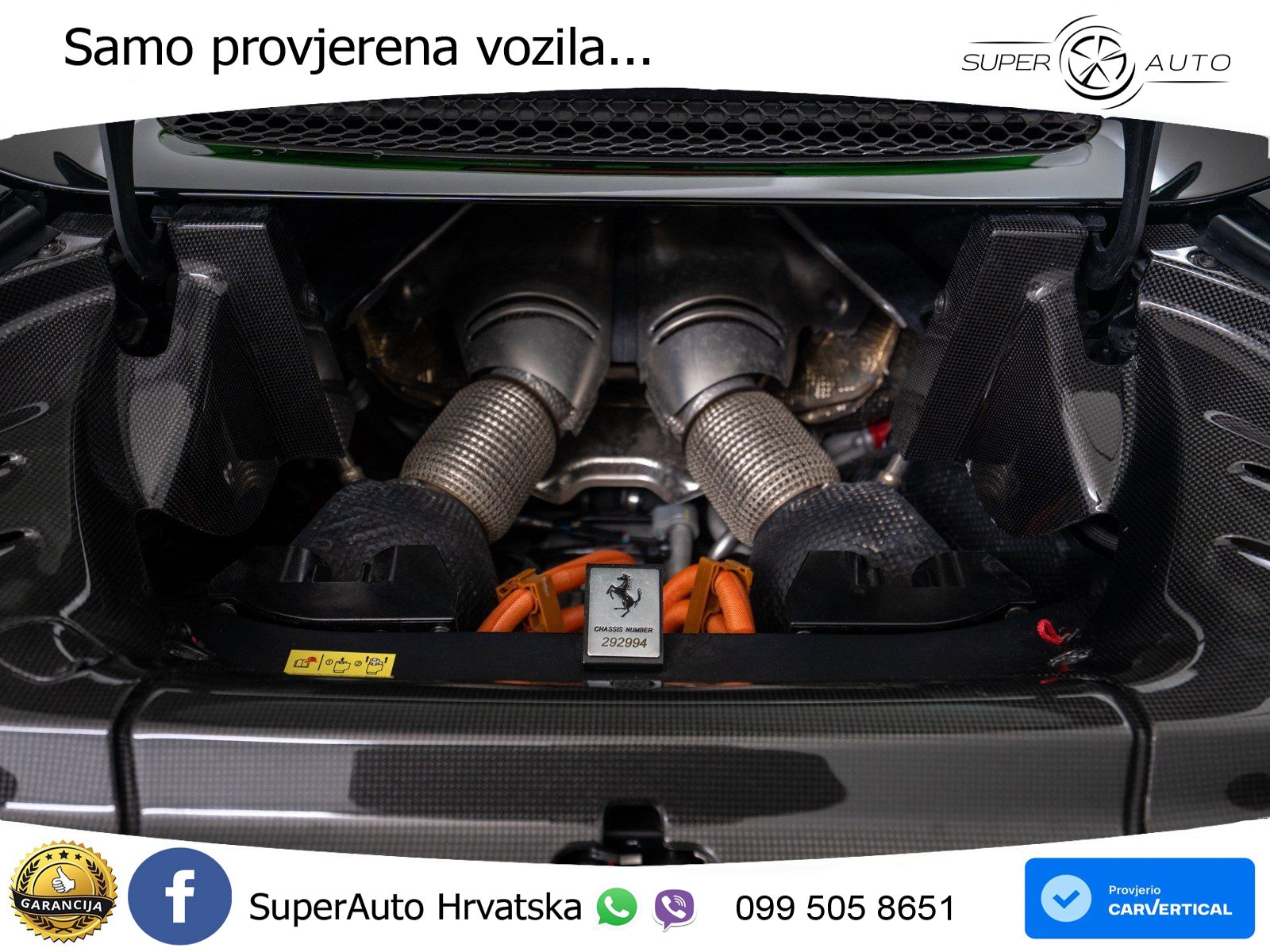 Ferrari 296 GTS 3.0 V6 (830 KS) F1 DCT LED+ACC
