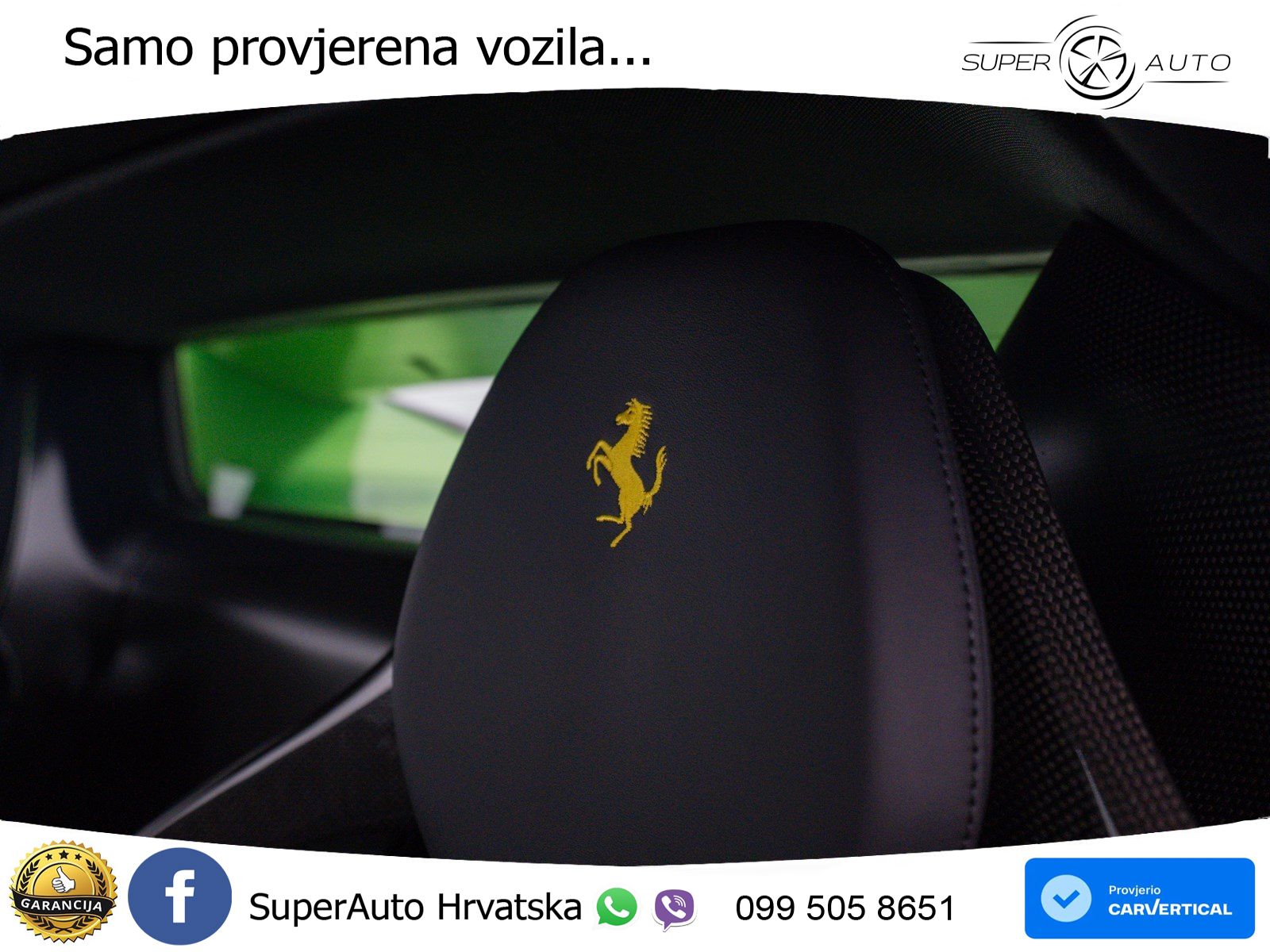 Ferrari 296 GTS 3.0 V6 (830 KS) F1 DCT LED+ACC