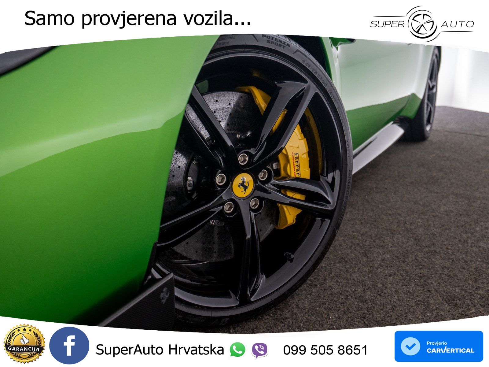 Ferrari 296 GTS 3.0 V6 (830 KS) F1 DCT LED+ACC