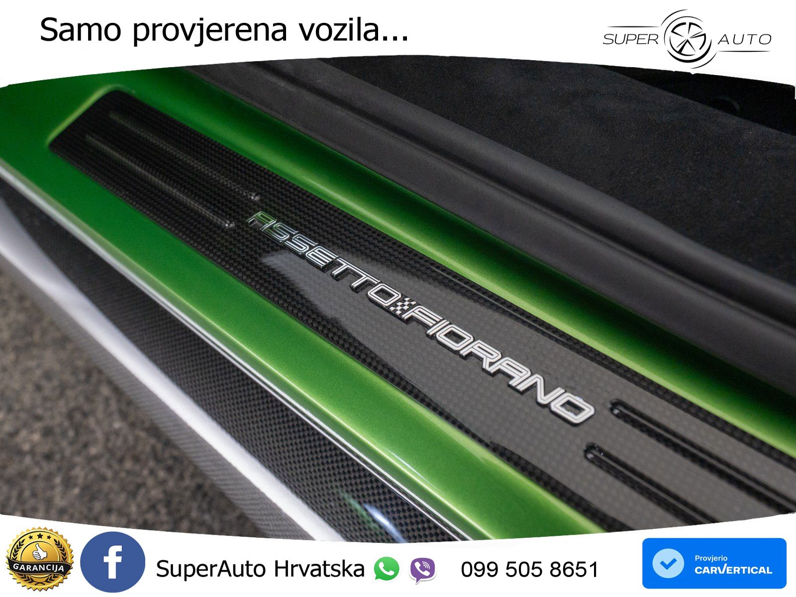 Ferrari 296 GTS 3.0 V6 (830 KS) F1 DCT LED+ACC