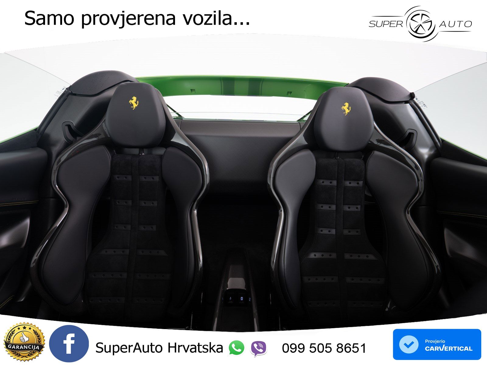 Ferrari 296 GTS 3.0 V6 (830 KS) F1 DCT LED+ACC