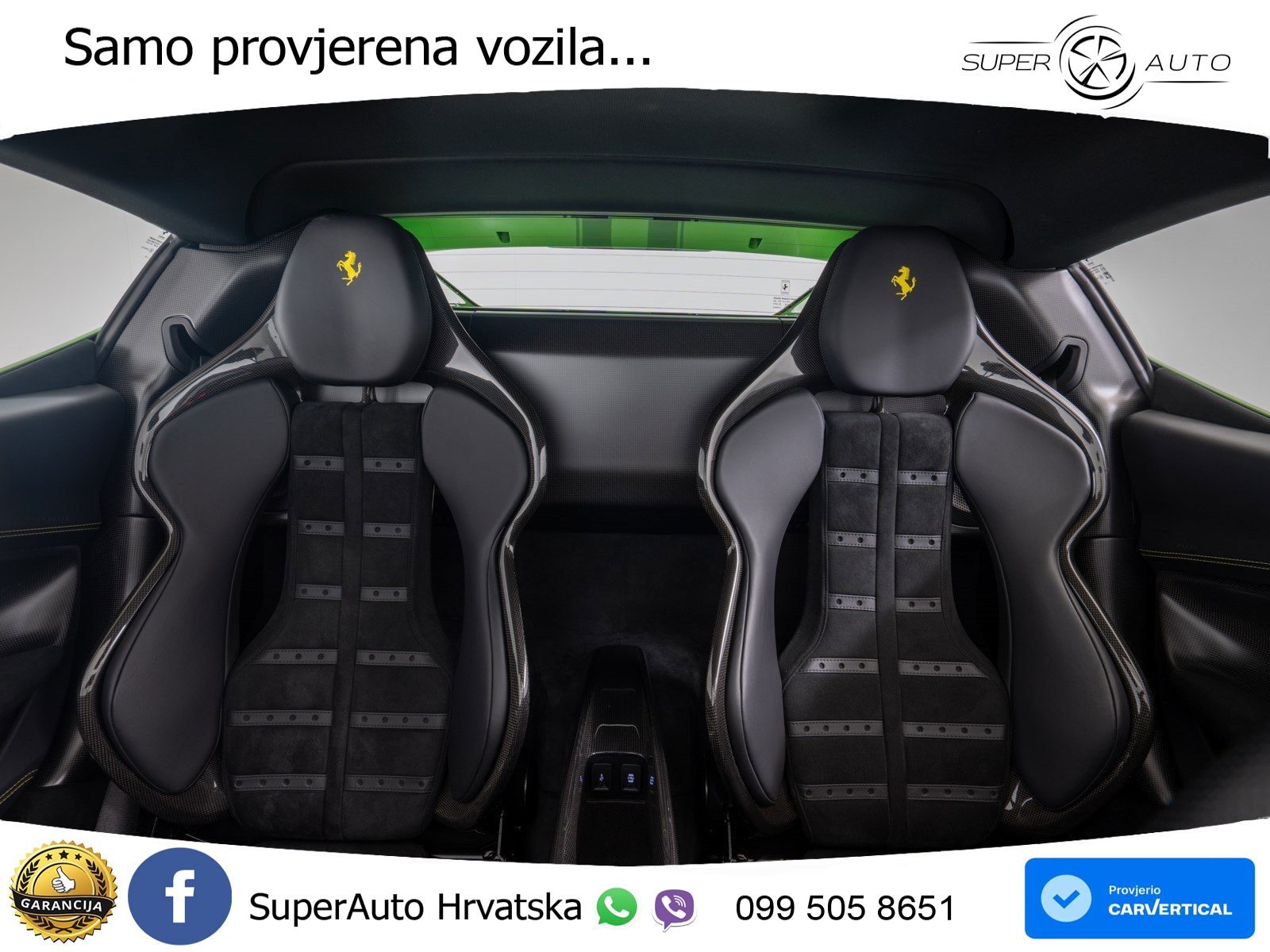 Ferrari 296 GTS 3.0 V6 (830 KS) F1 DCT LED+ACC