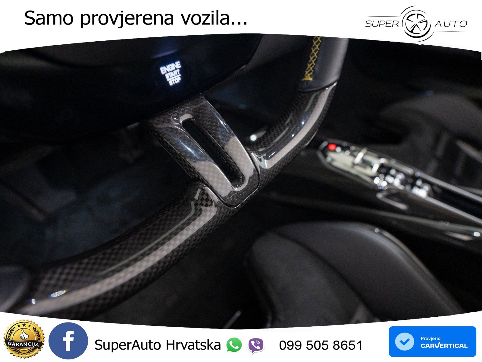 Ferrari 296 GTS 3.0 V6 (830 KS) F1 DCT LED+ACC