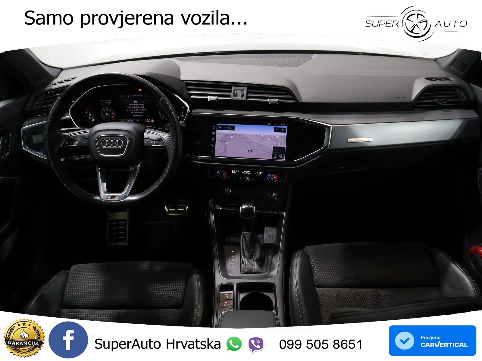 Audi Q3 40 TDI (200 KS) quattro S tronic S line MATRIX+GR SJED+KAM
