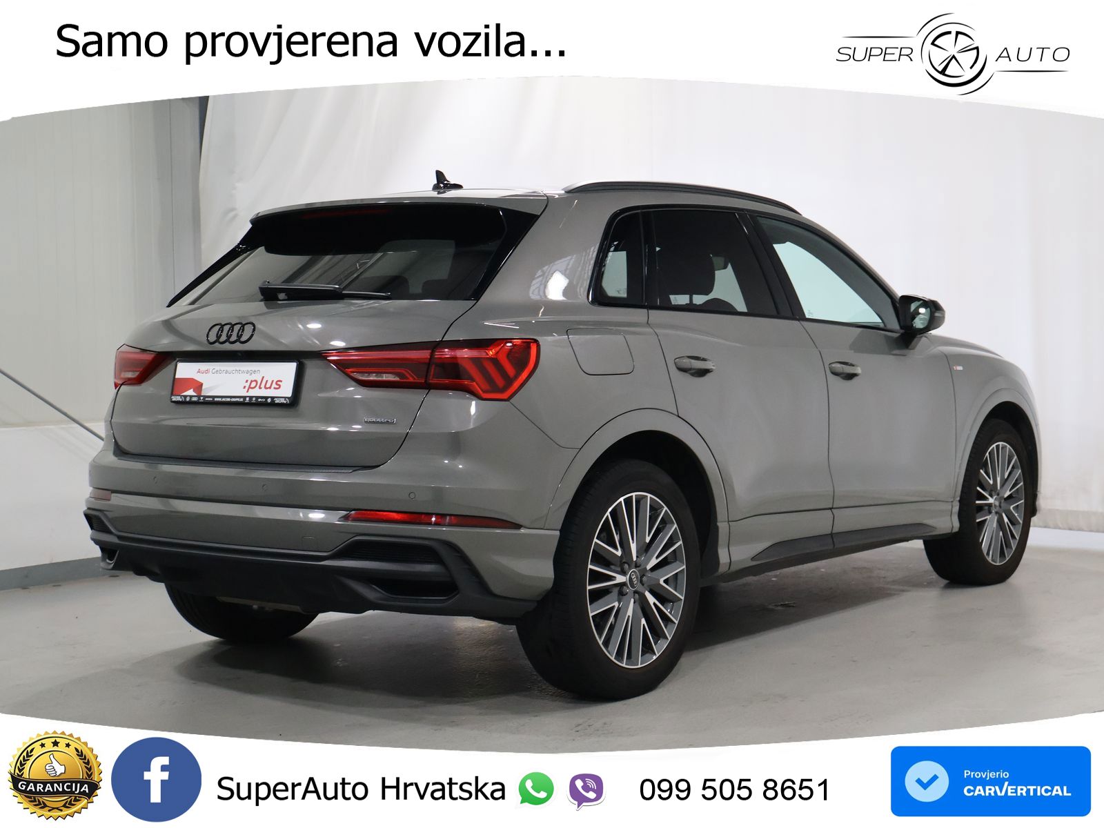 Audi Q3 40 TDI (200 KS) quattro S tronic S line MATRIX+GR SJED+KAM