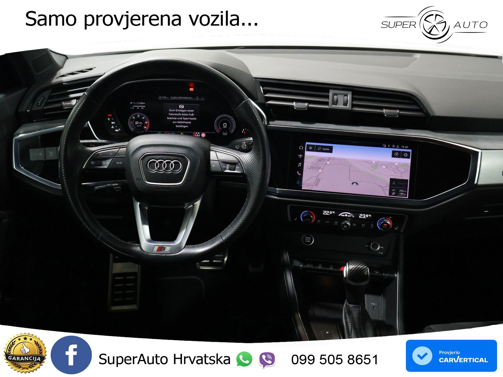 Audi Q3 40 TDI (200 KS) quattro S tronic S line MATRIX+GR SJED+KAM