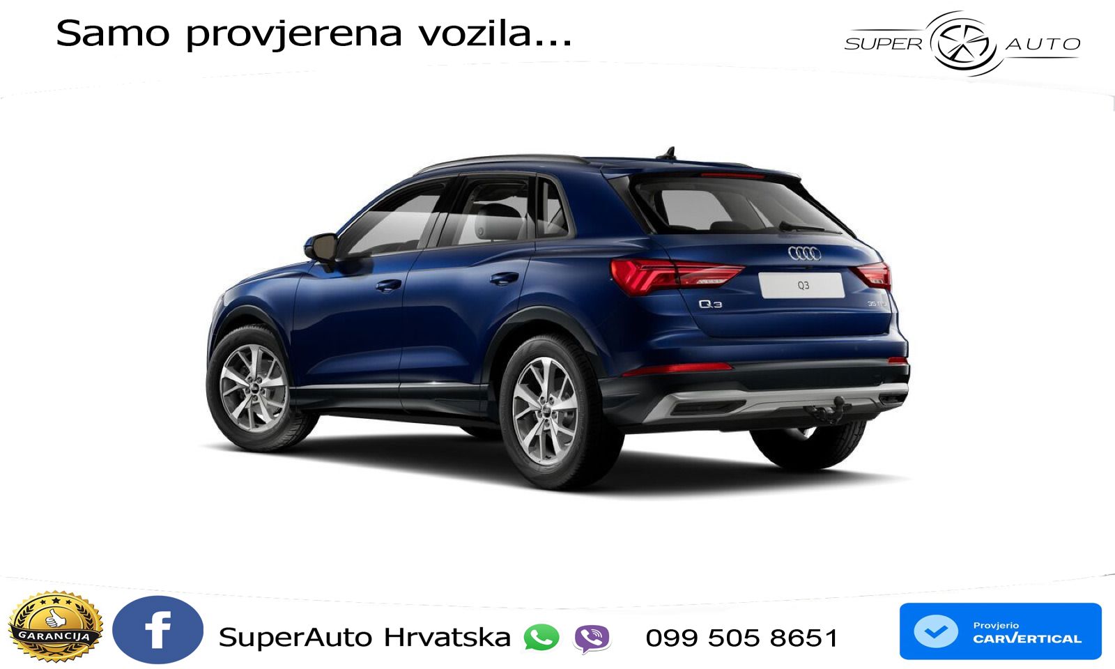 Audi Q3 35 TFSI (150 KS) S tronic LED+GR SJED+ACC