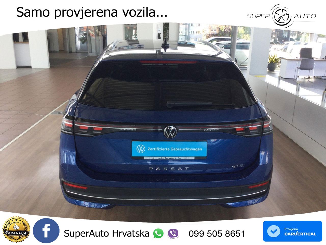 Volkswagen Passat Variant 1.5 eTSI (150 KS) DSG Business LED+GR SJED+ACC