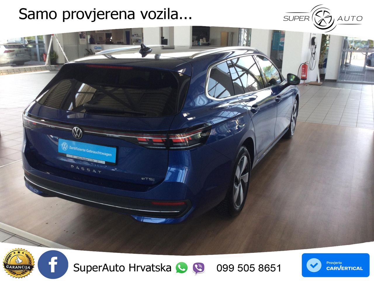 Volkswagen Passat Variant 1.5 eTSI (150 KS) DSG Business LED+GR SJED+ACC