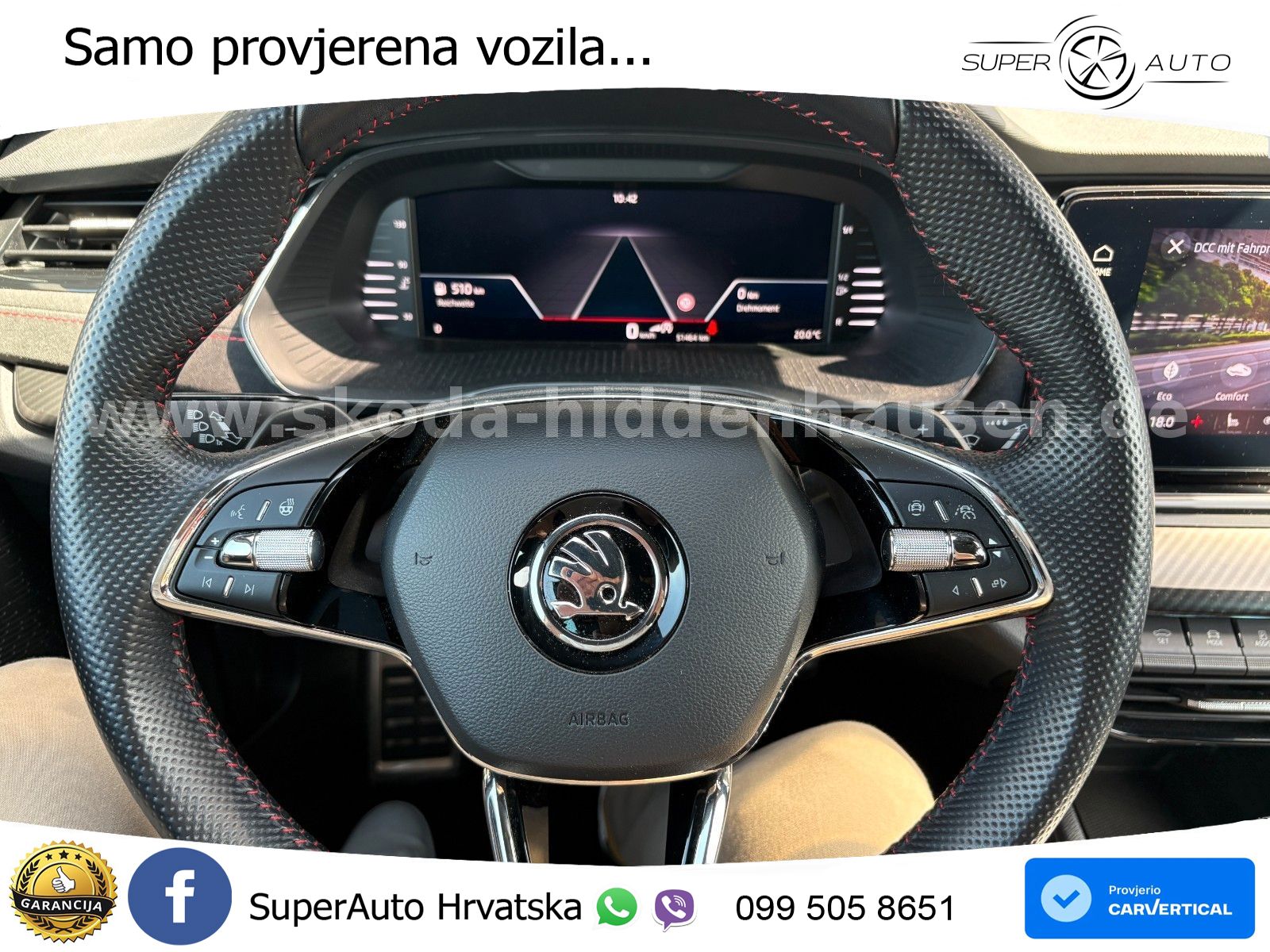 Škoda Octavia Combi RS 2.0 TDI (200 KS) DSG LED+GR SJED+ACC