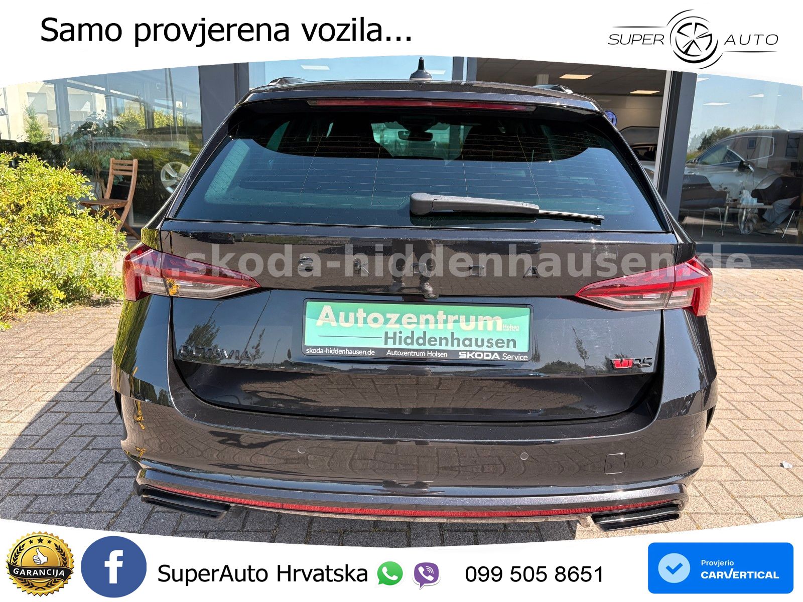 Škoda Octavia Combi RS 2.0 TDI (200 KS) DSG LED+GR SJED+ACC
