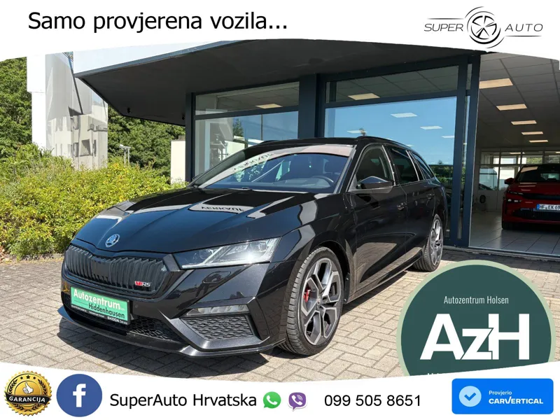 Škoda Octavia Combi RS 2.0 TDI (200 KS) DSG LED+GR SJED+ACC