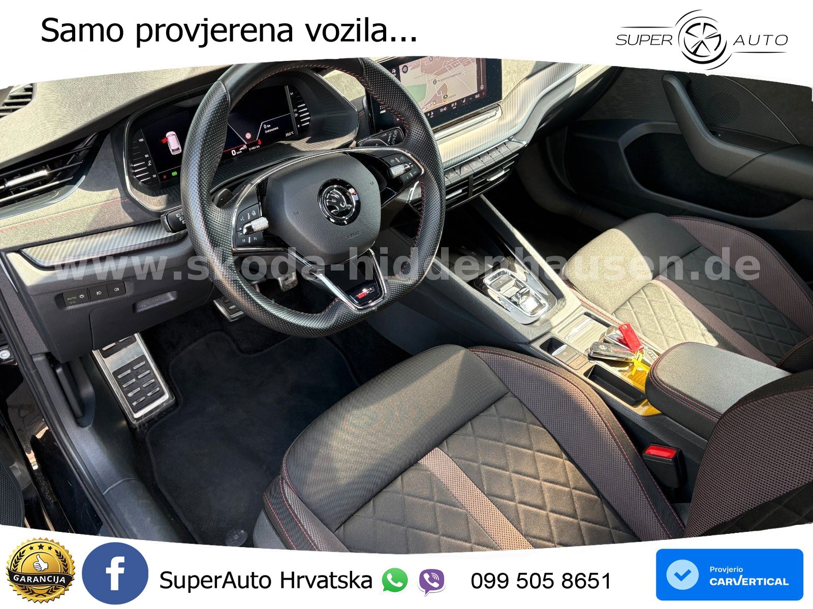 Škoda Octavia Combi RS 2.0 TDI (200 KS) DSG LED+GR SJED+ACC