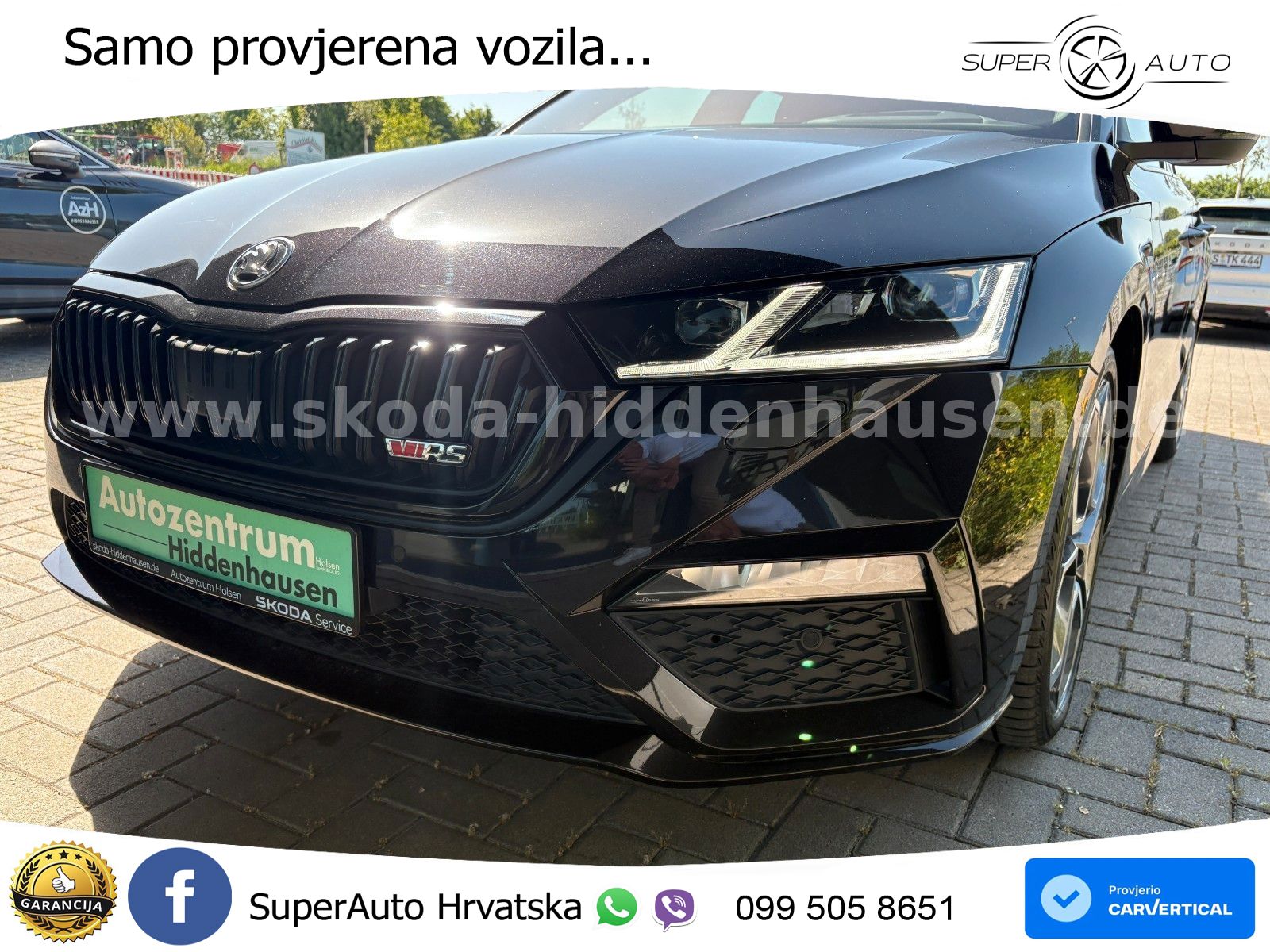 Škoda Octavia Combi RS 2.0 TDI (200 KS) DSG LED+GR SJED+ACC