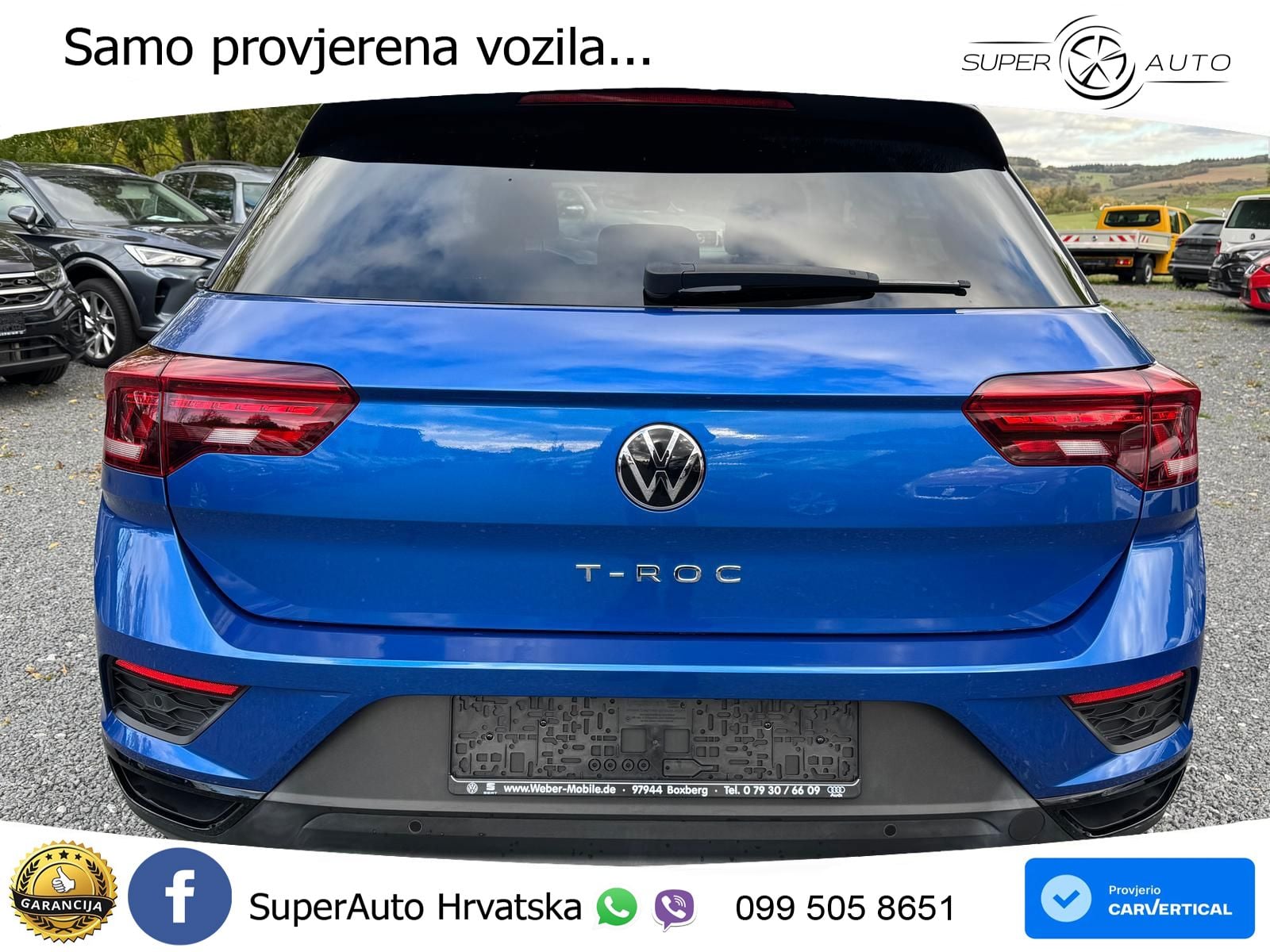 Volkswagen T-Roc 1.5 TSI (150 KS) DSG LED+GR SJED+ACC