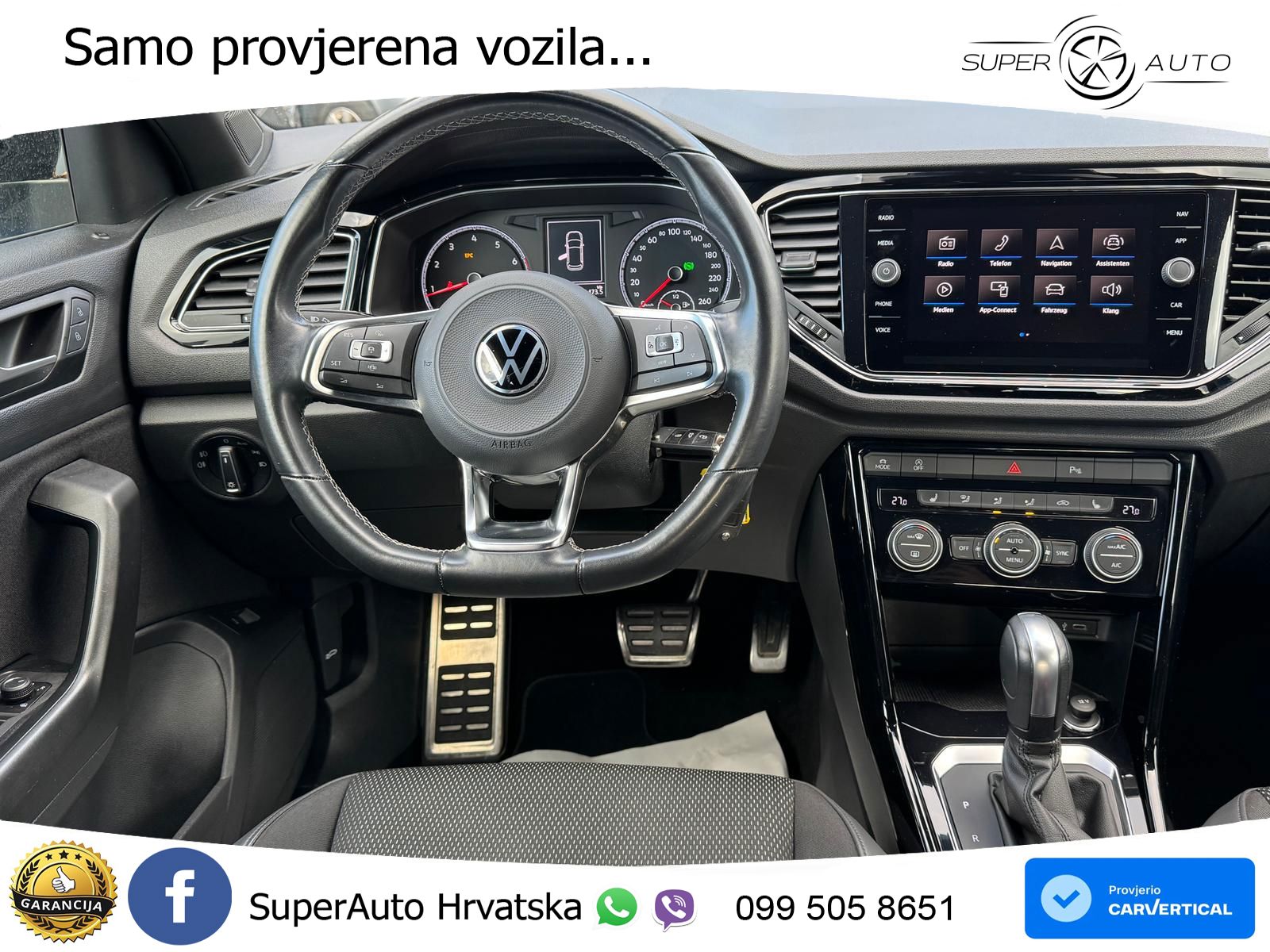 Volkswagen T-Roc 1.5 TSI (150 KS) DSG LED+GR SJED+ACC