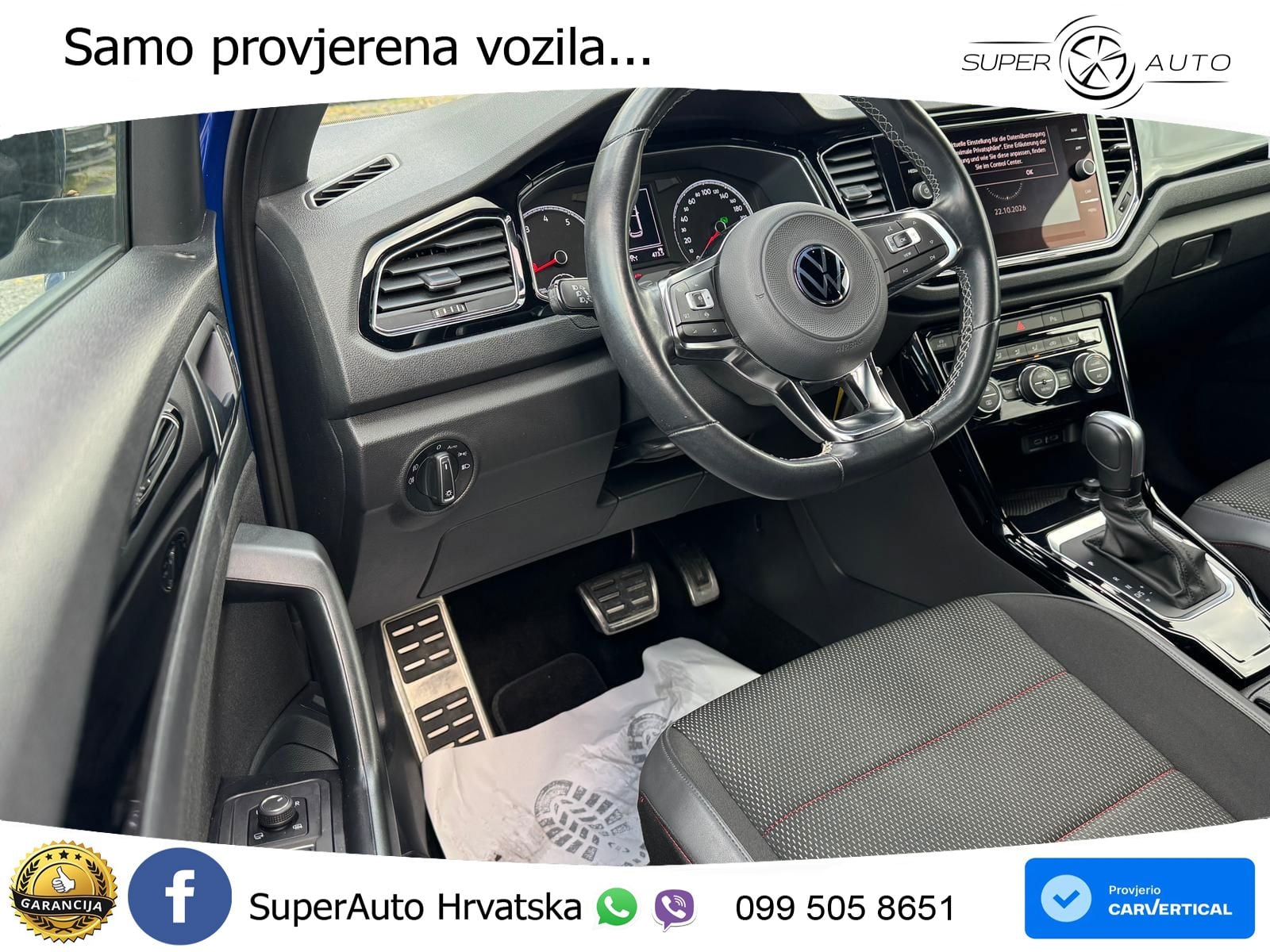 Volkswagen T-Roc 1.5 TSI (150 KS) DSG LED+GR SJED+ACC
