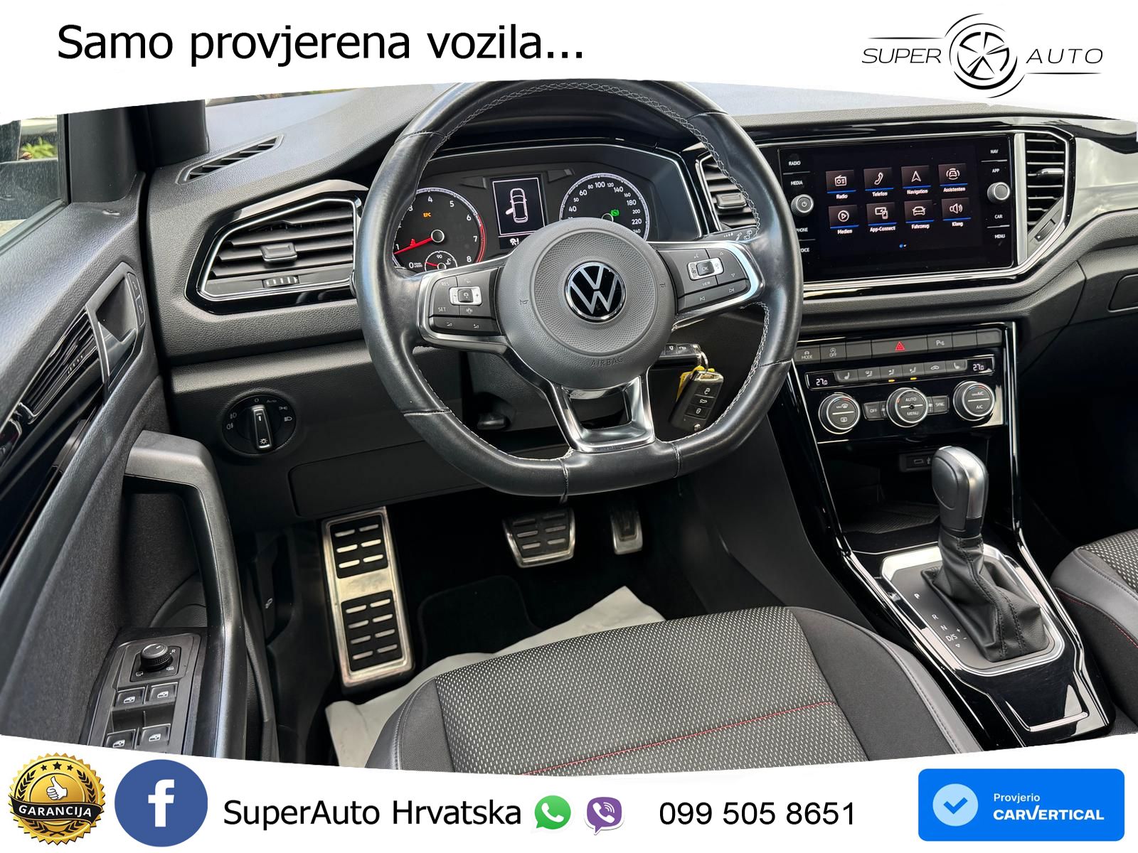 Volkswagen T-Roc 1.5 TSI (150 KS) DSG LED+GR SJED+ACC